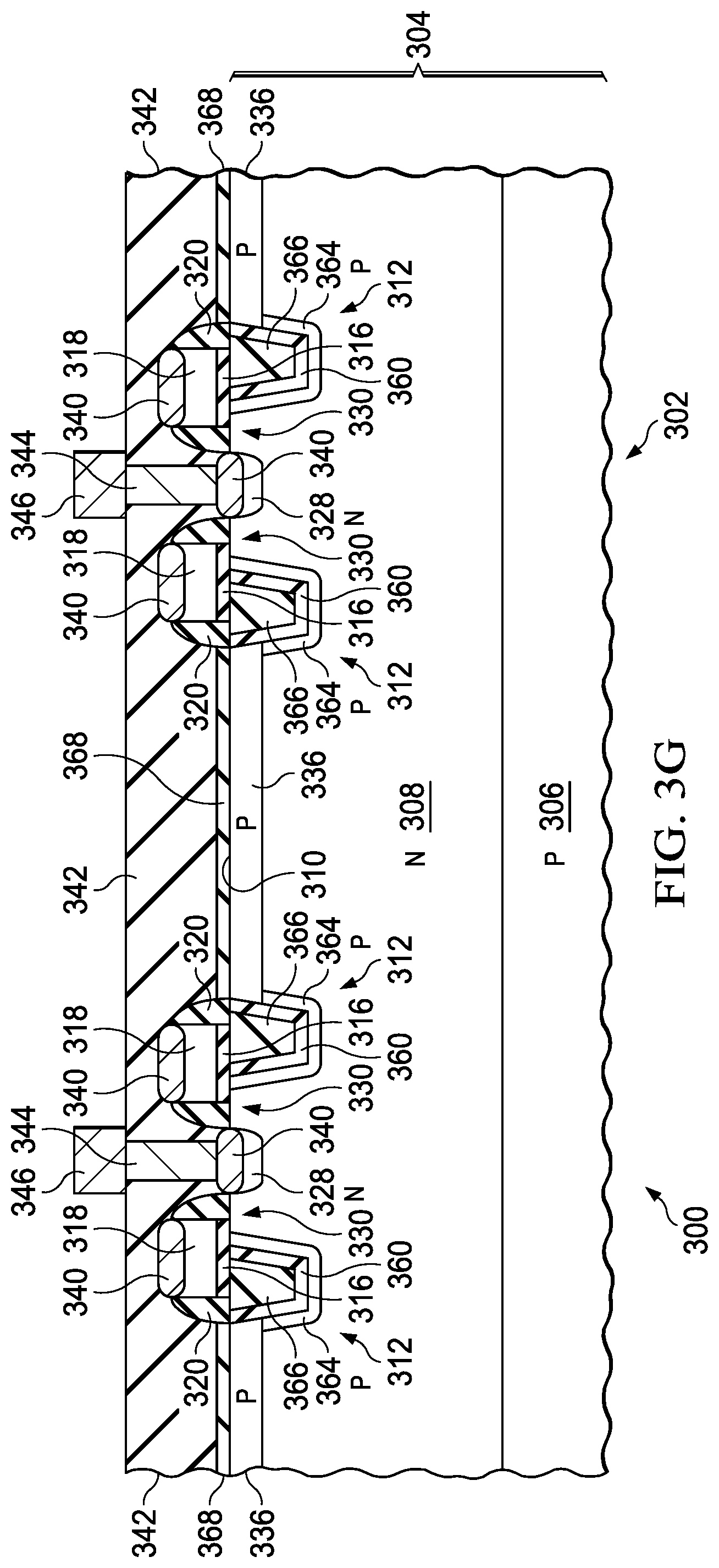 Patent US11782102 Figure 18 – Hall sensor with dielectric isolation and p-n junction isolation