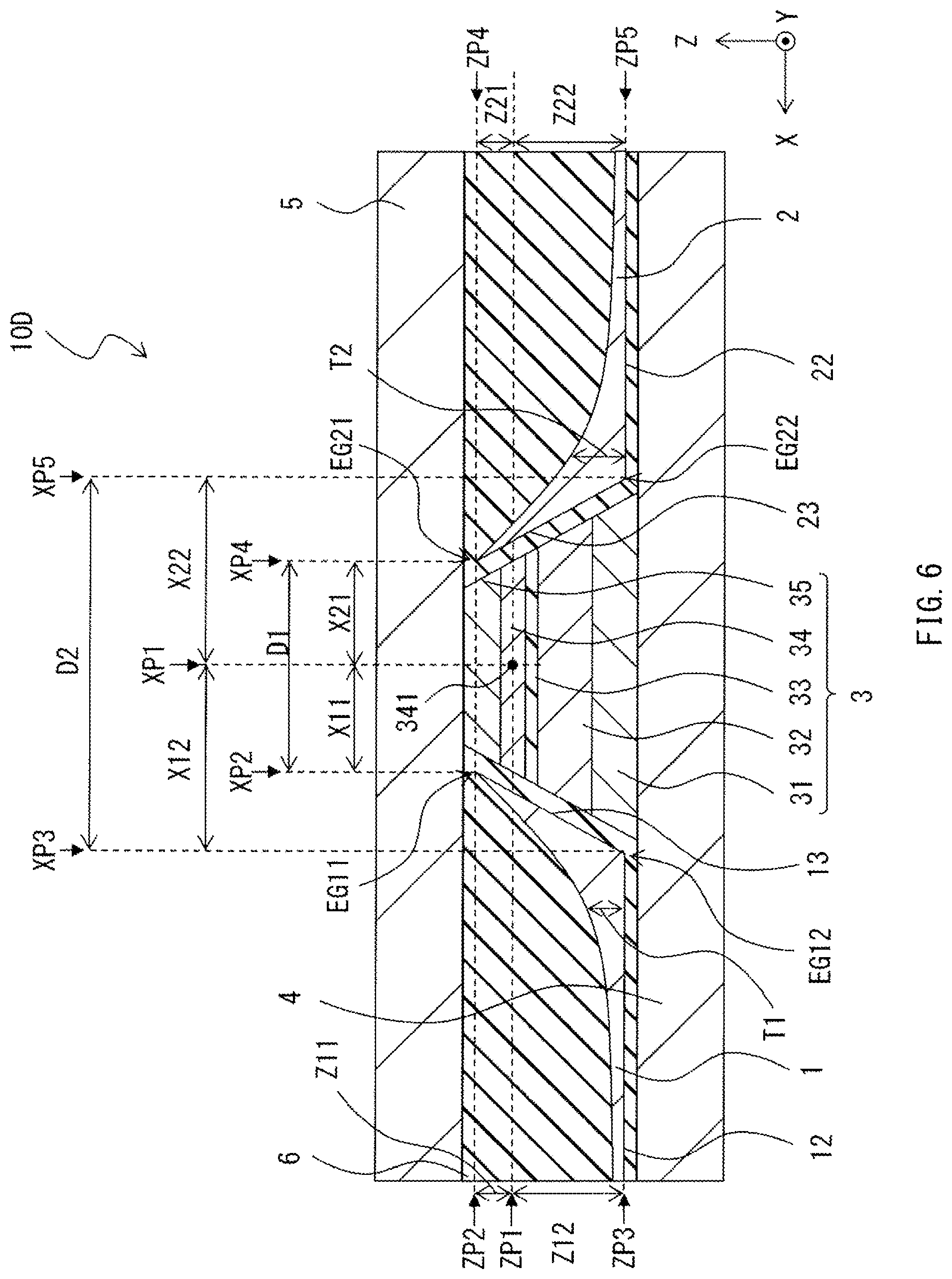 Patent US11782104 Figure 6 – Magnetic field detection device