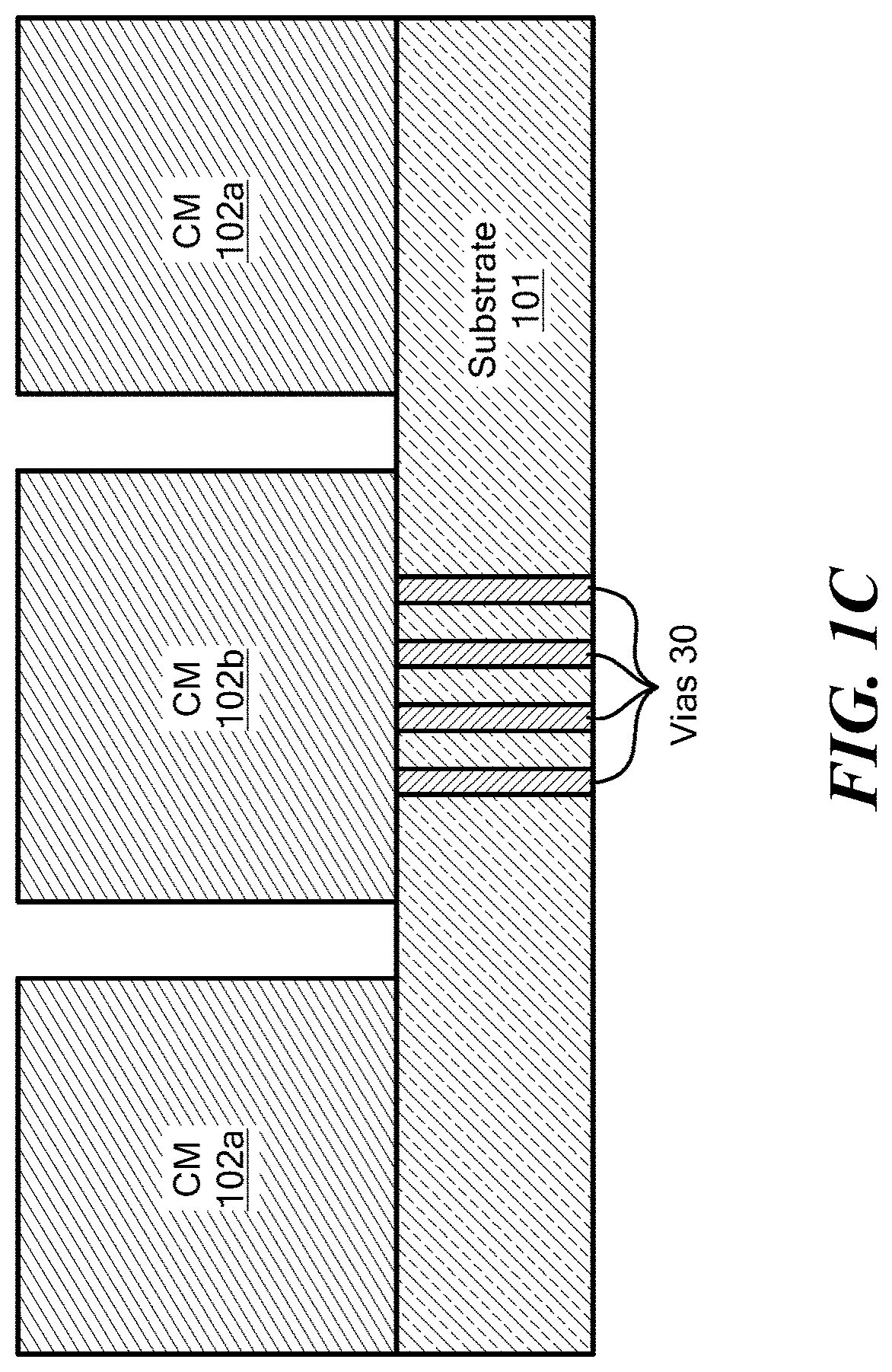 Patent US11782105 Figure 3 – Fabricating planarized coil layer in contact with magnetoresistance element