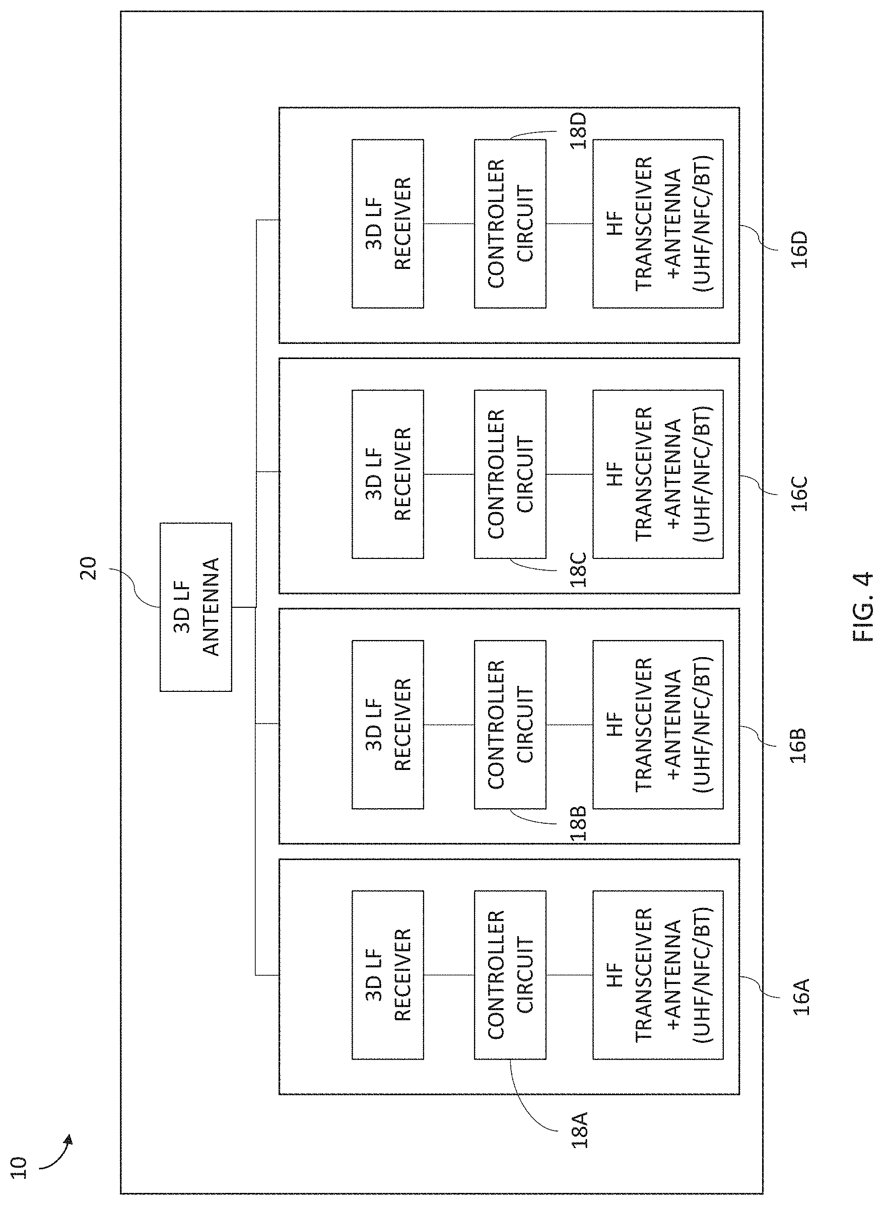 Patent US11782122 Figure 4 – Detection device