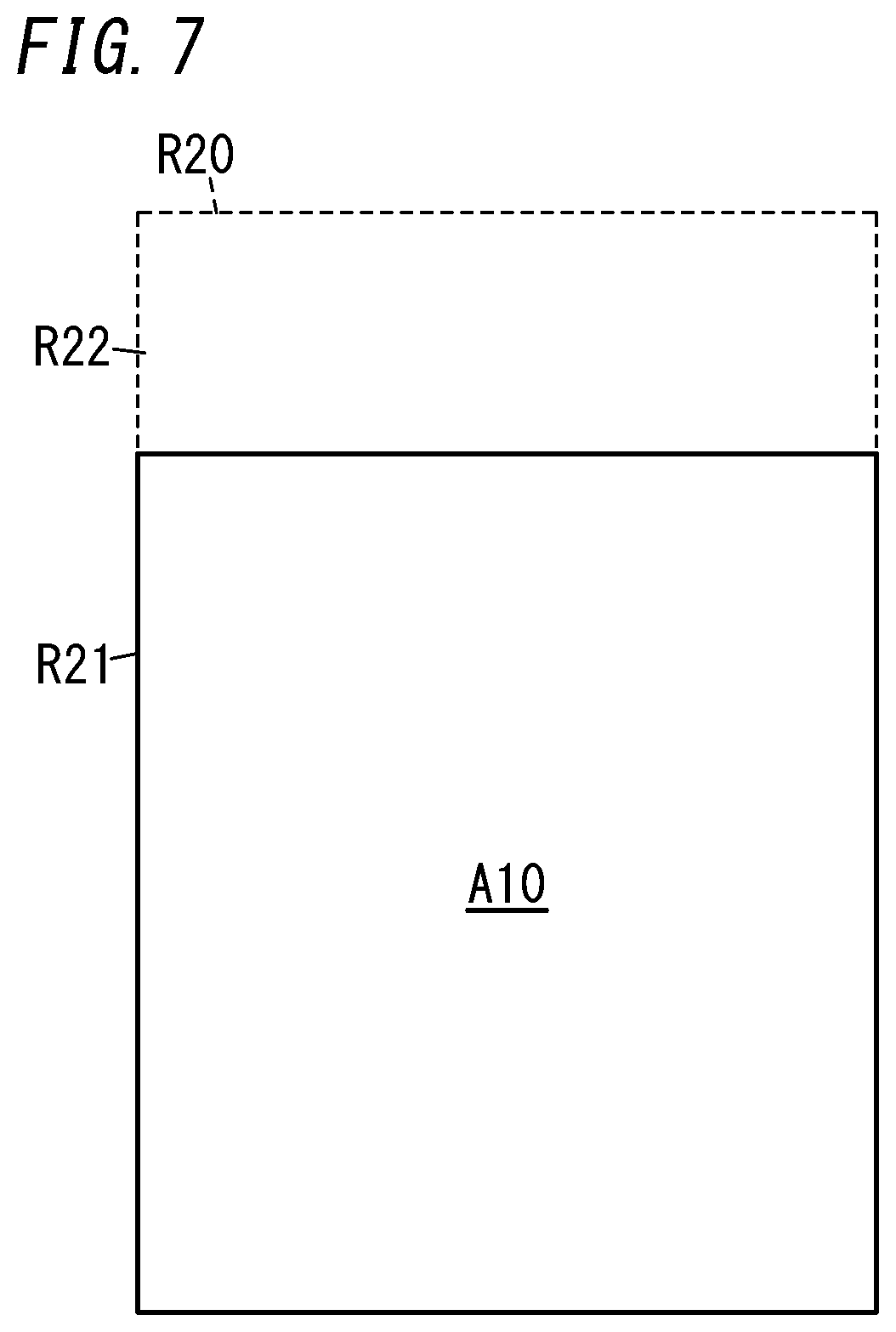Patent US11782123 Figure 7 – Area determination system, area determination method, and program