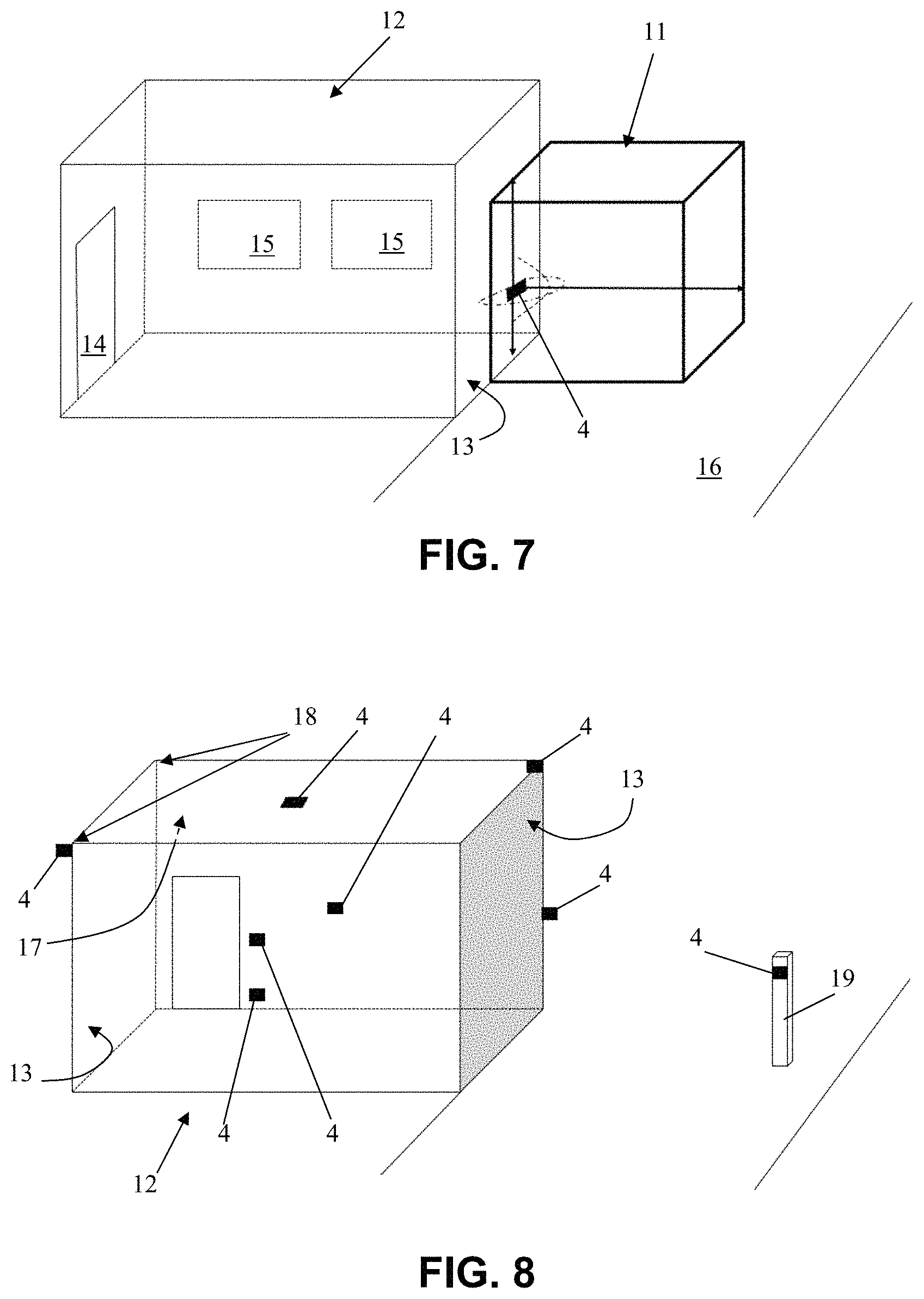 Patent US11782124 Figure 6 – Electric or electronic device module comprising at least one radar sensor
