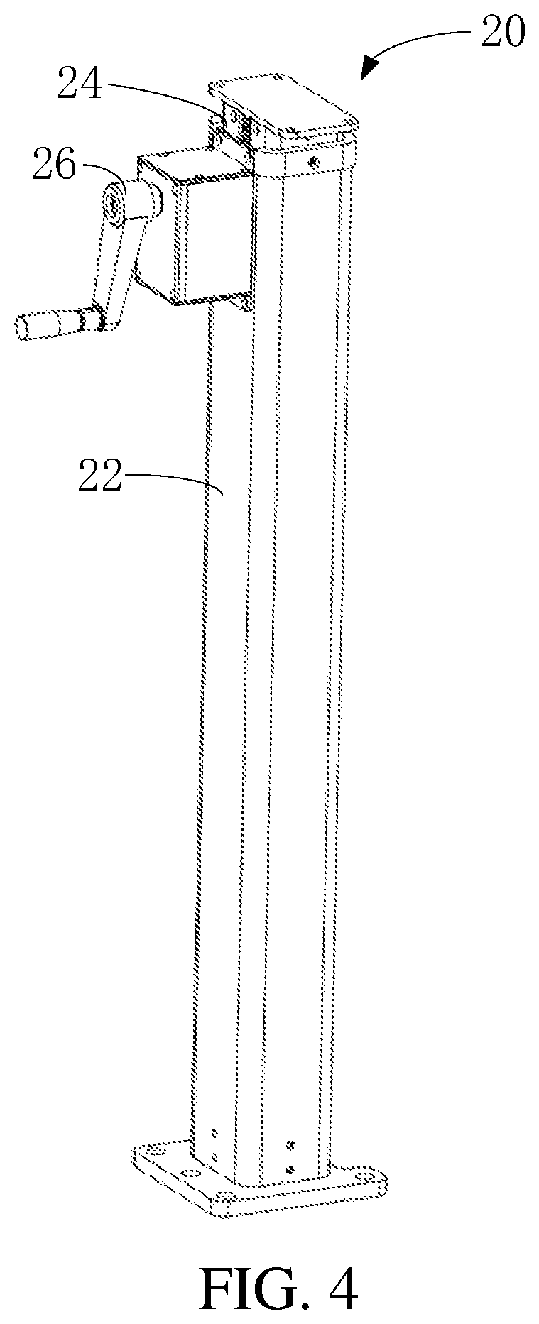 Patent US11782125 Figure 4 – Calibration system and calibration bracket thereof