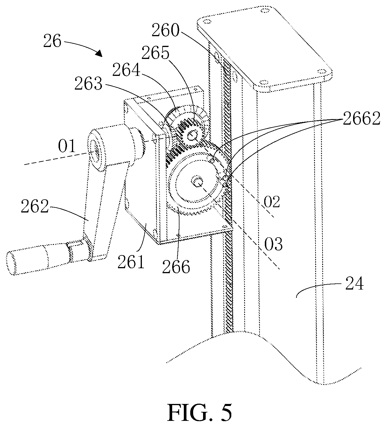 Patent US11782125 Figure 5 – Calibration system and calibration bracket thereof
