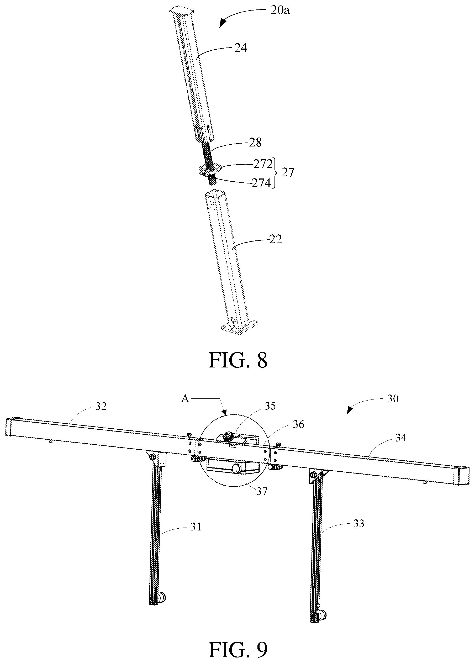 Patent US11782125 Figure 8 – Calibration system and calibration bracket thereof