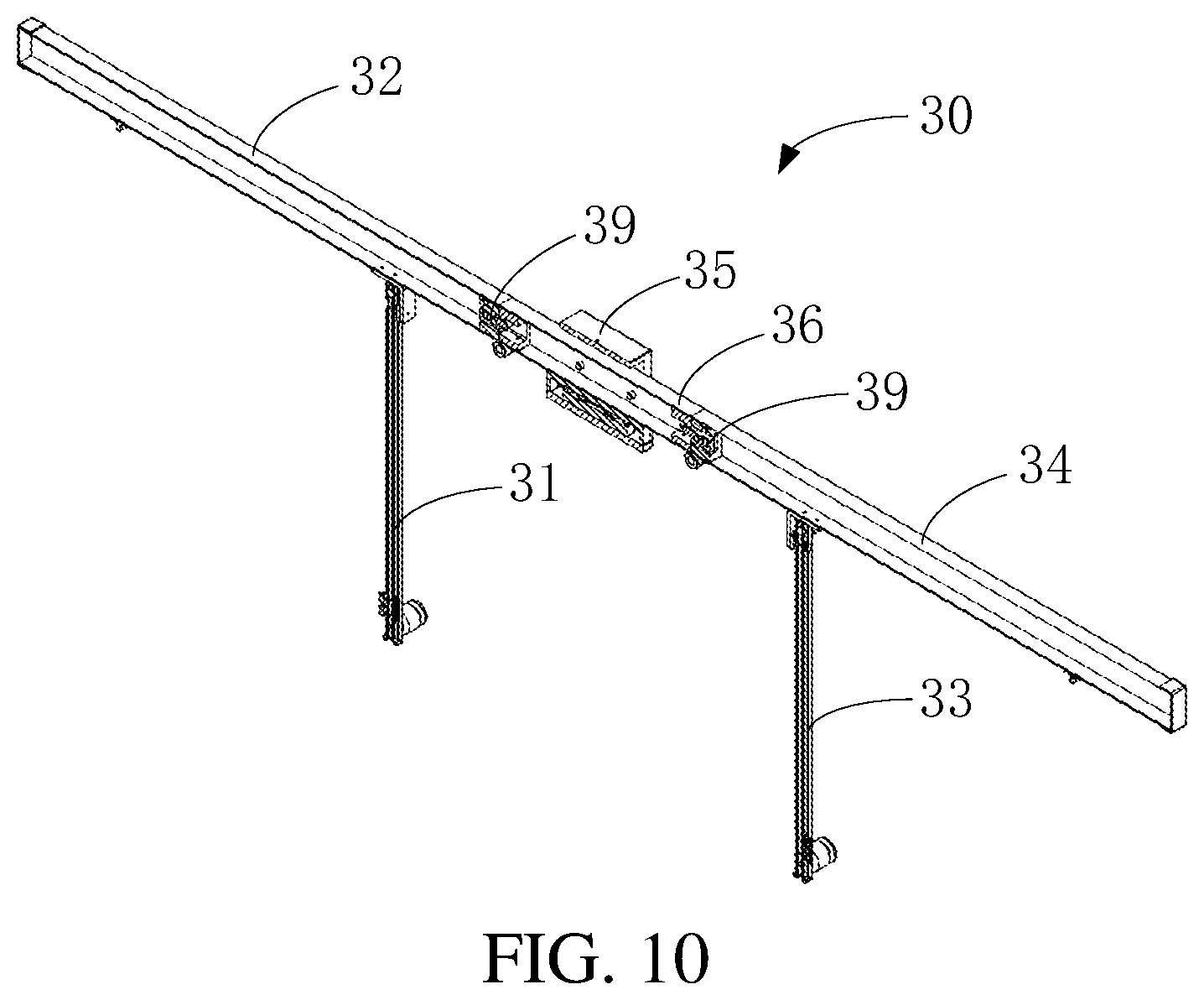 Patent US11782125 Figure 9 – Calibration system and calibration bracket thereof