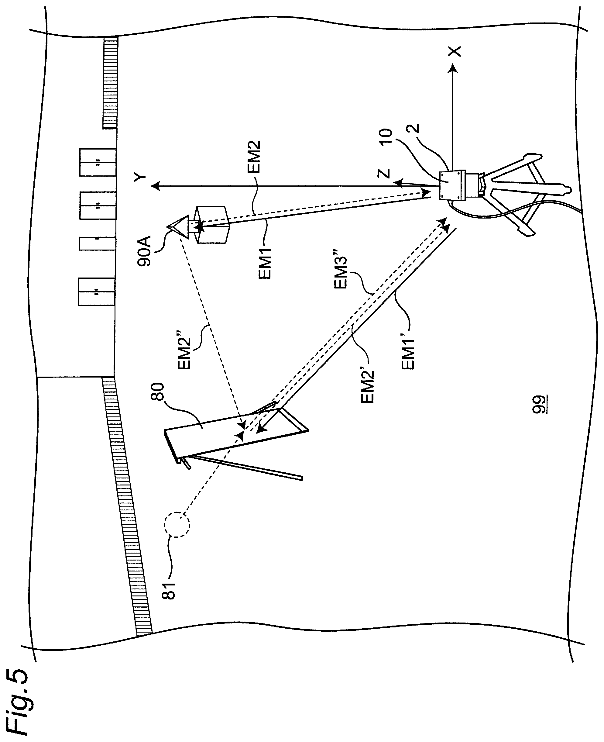 Patent US11782128 Figure 5 – Radar apparatus, ghost decision method, and computer-readable recording medium