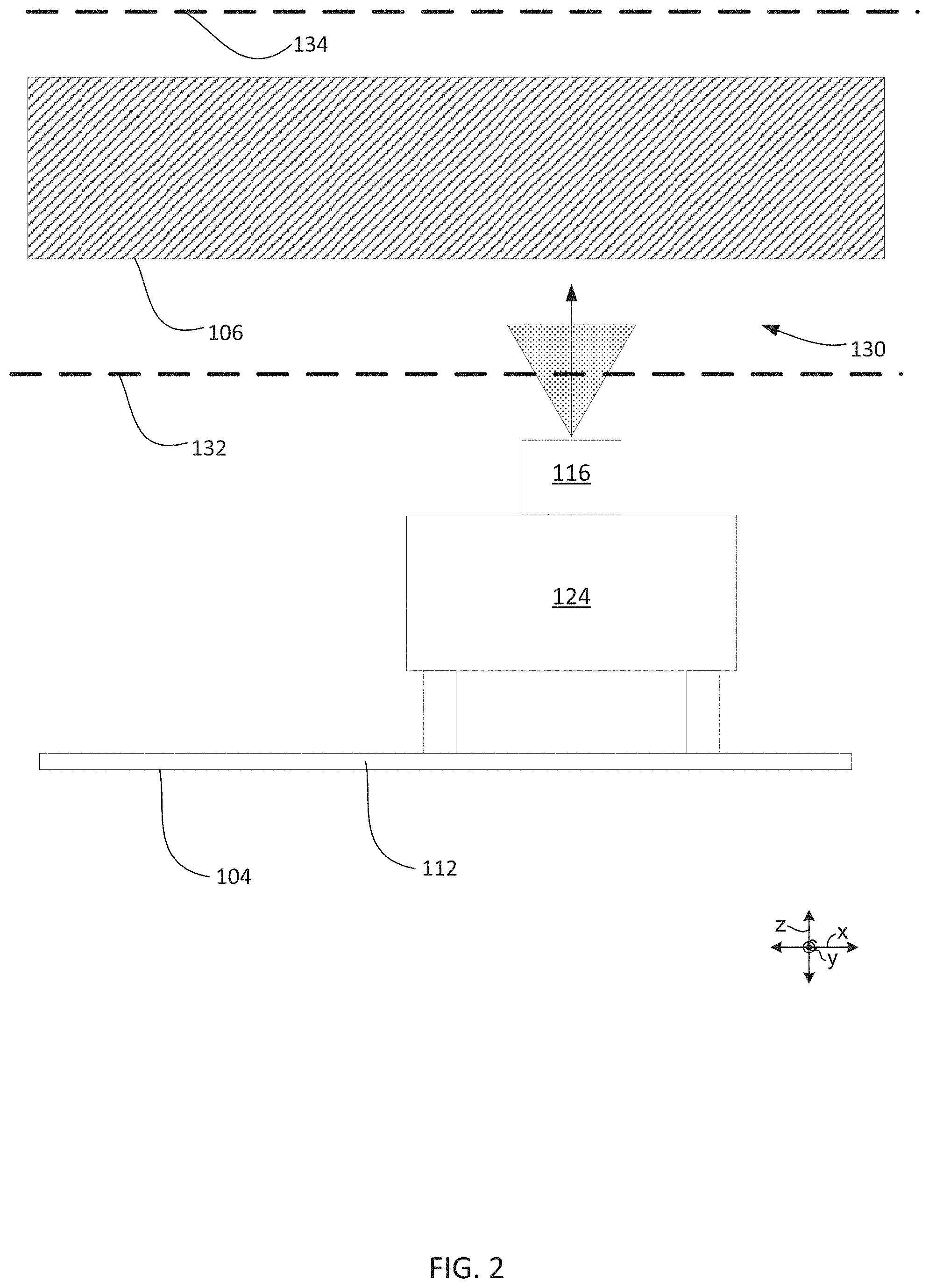 Patent US11782129 Figure 2 – Automatic detection of overhead obstructions
