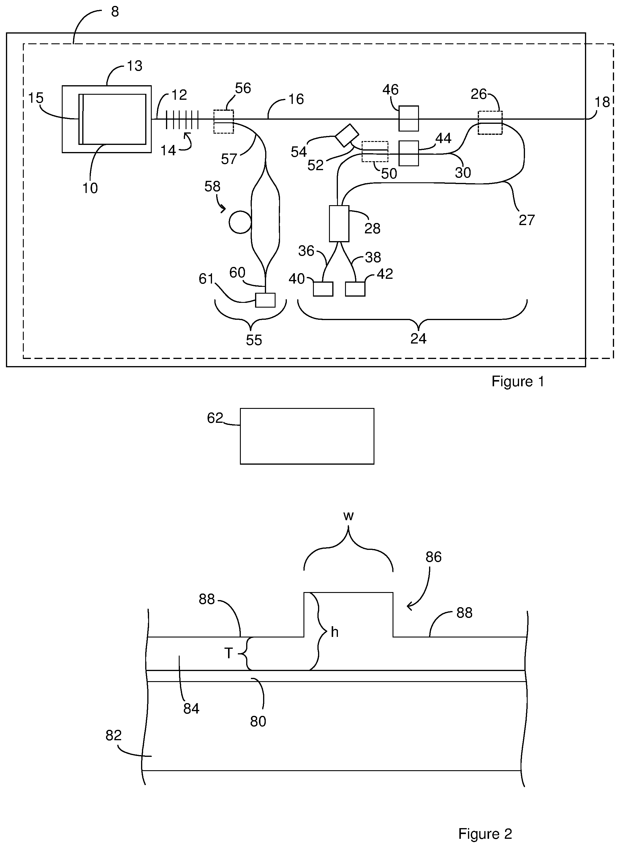 Patent US11782134 Figure 1 – Optical manifold for lidar applications