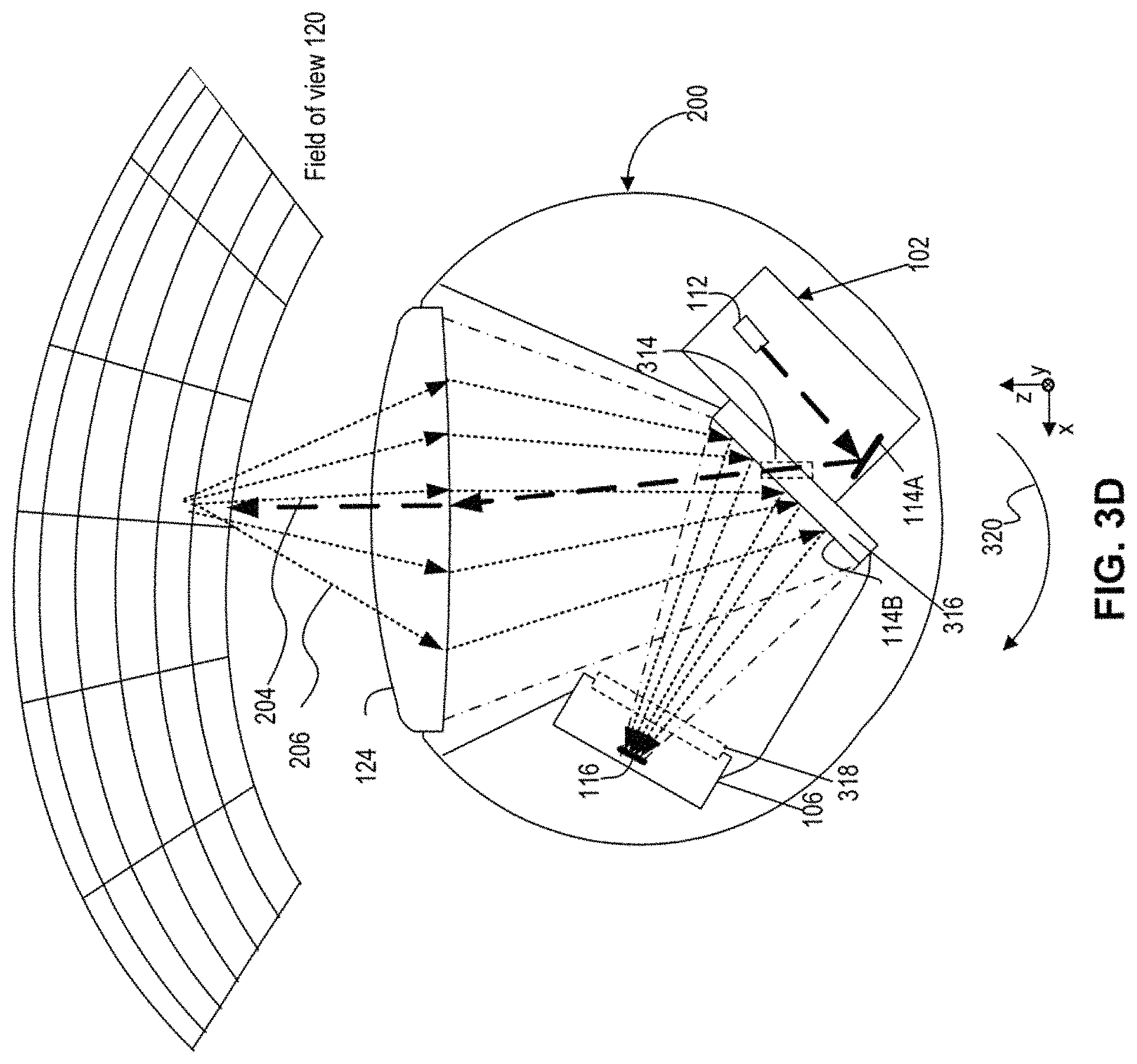 Patent US11782137 Figure 13 – Aggregating data over time to improve image quality