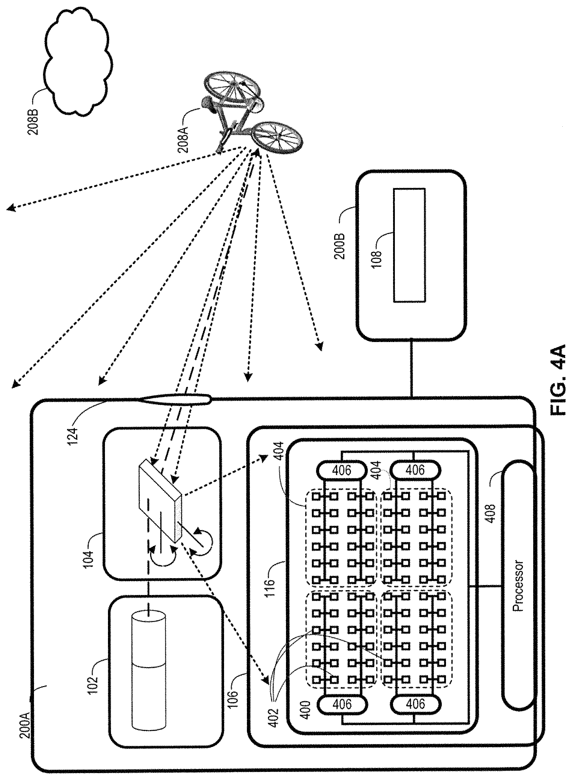 Patent US11782137 Figure 14 – Aggregating data over time to improve image quality