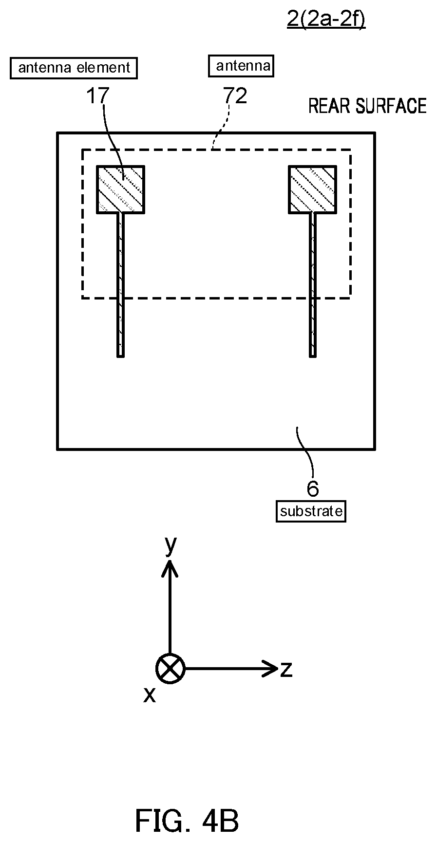 Patent US11782147 Figure 11 – Radar apparatus and vehicle