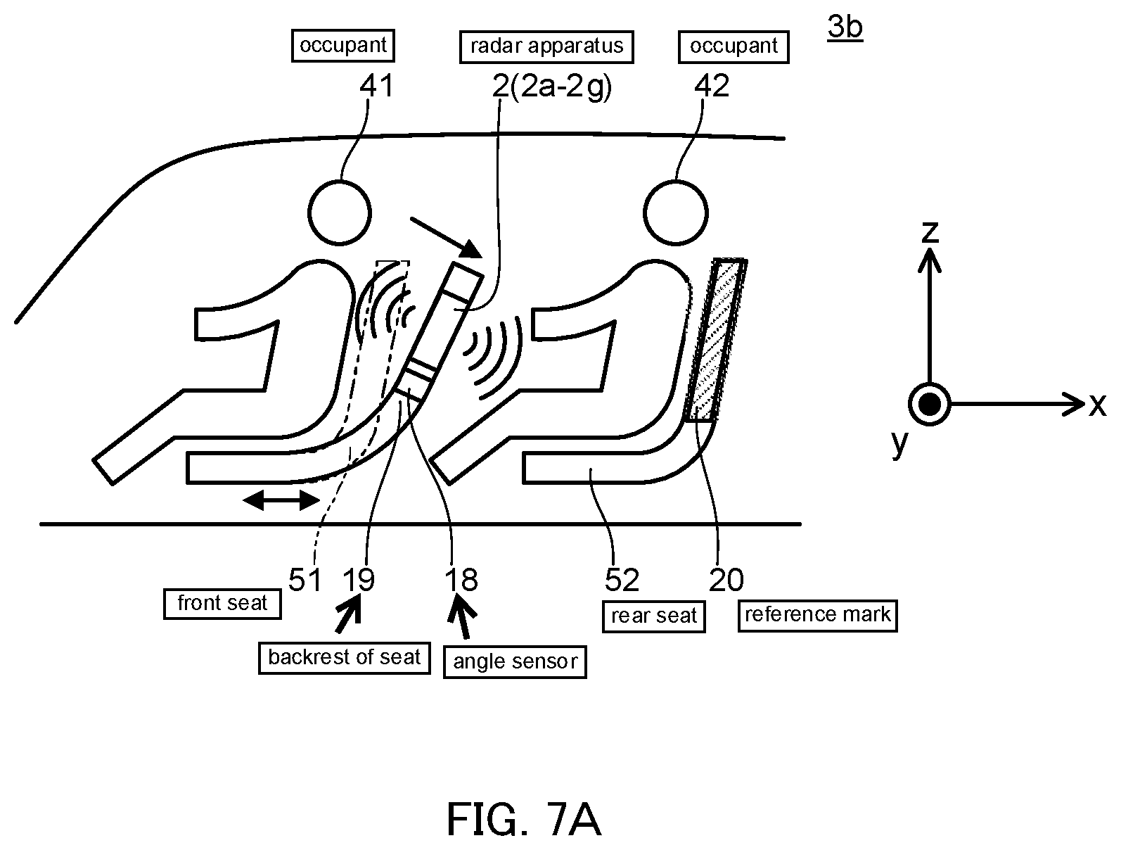 Patent US11782147 Figure 15 – Radar apparatus and vehicle