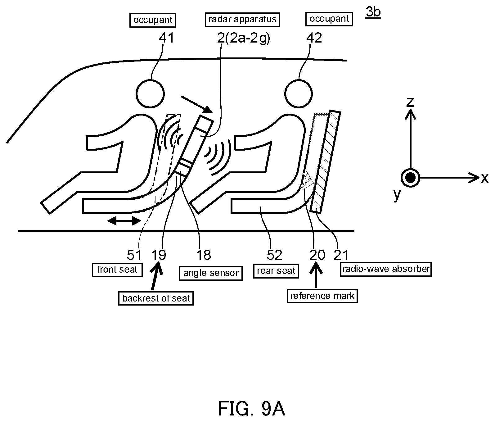 Patent US11782147 Figure 19 – Radar apparatus and vehicle