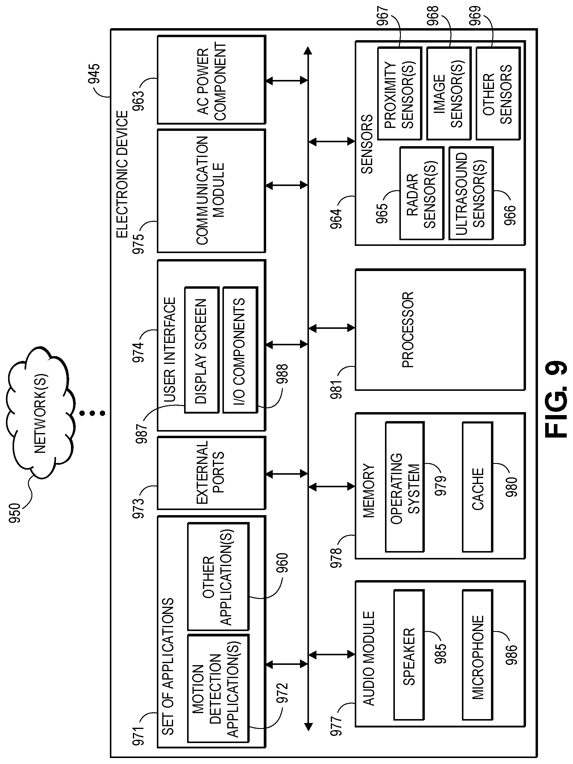Patent US11782149 Figure 12 – Systems and methods for managing motion detection of an electronic device, and associated electronic devices