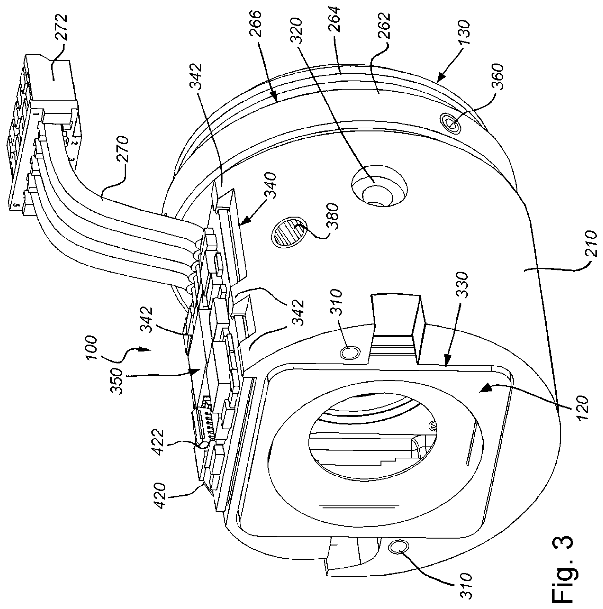 Patent US11782156 Figure 3 – Lens assembly with integrated feedback loop and time-of-flight sensor