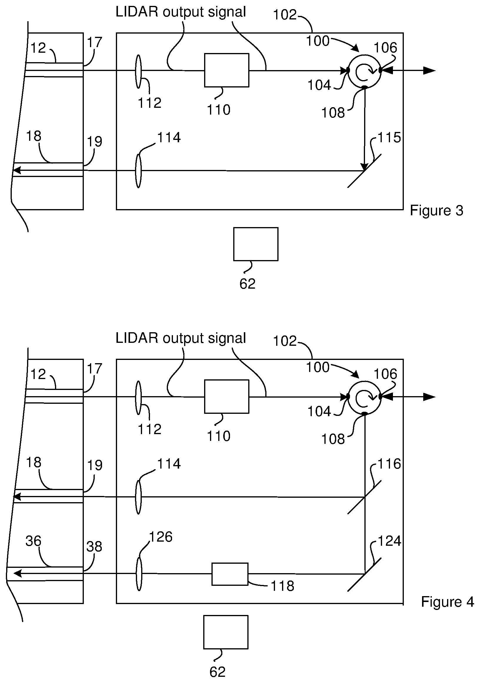 Patent US11782159 Figure 2 – LIDAR system with encoded output signals