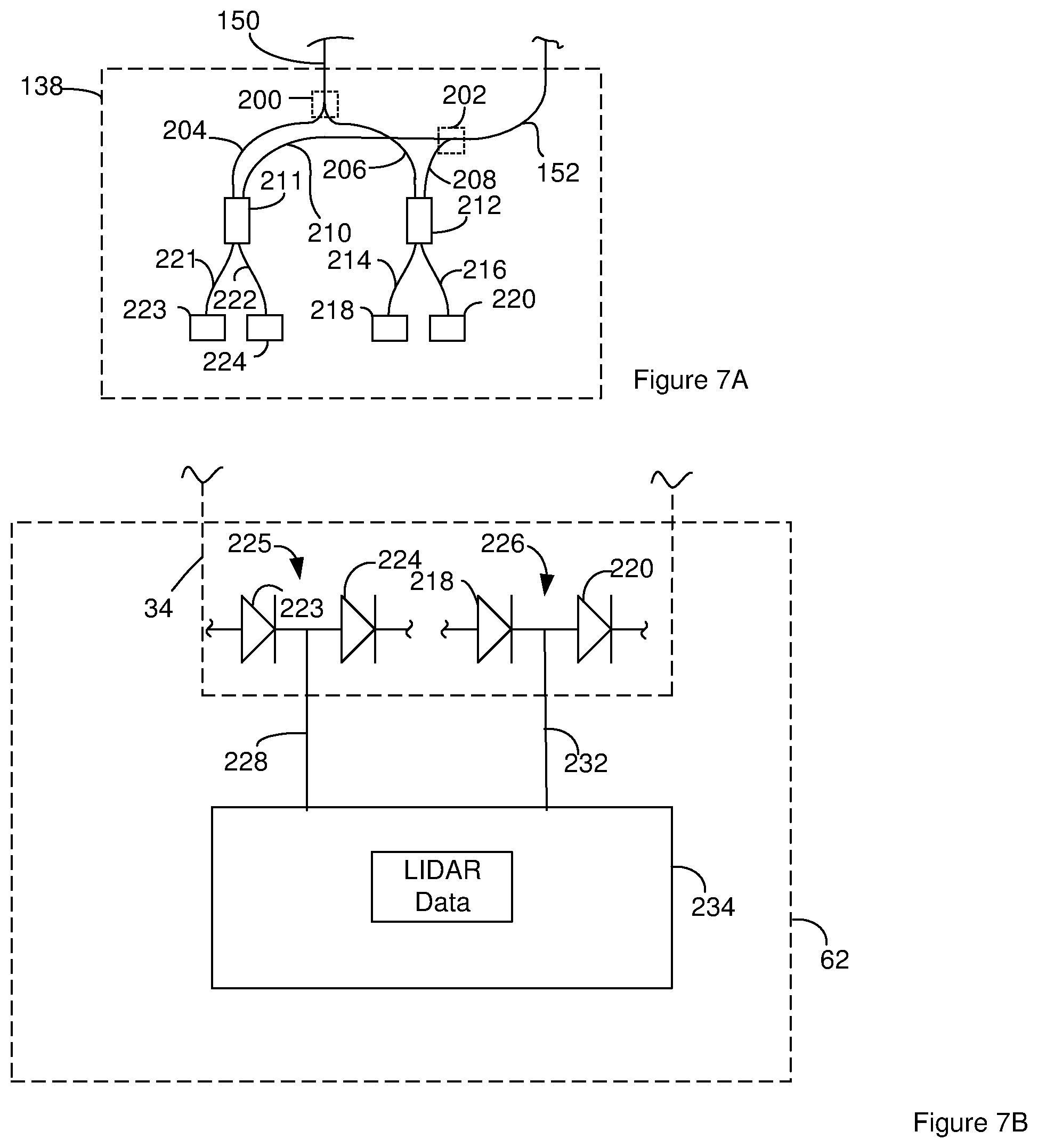 Patent US11782159 Figure 5 – LIDAR system with encoded output signals