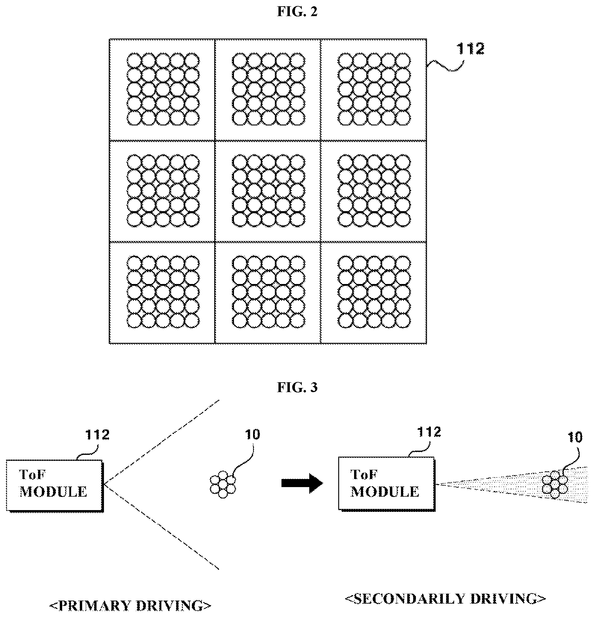 Patent US11782161 Figure 2 – ToF module and object recognition device using ToF module