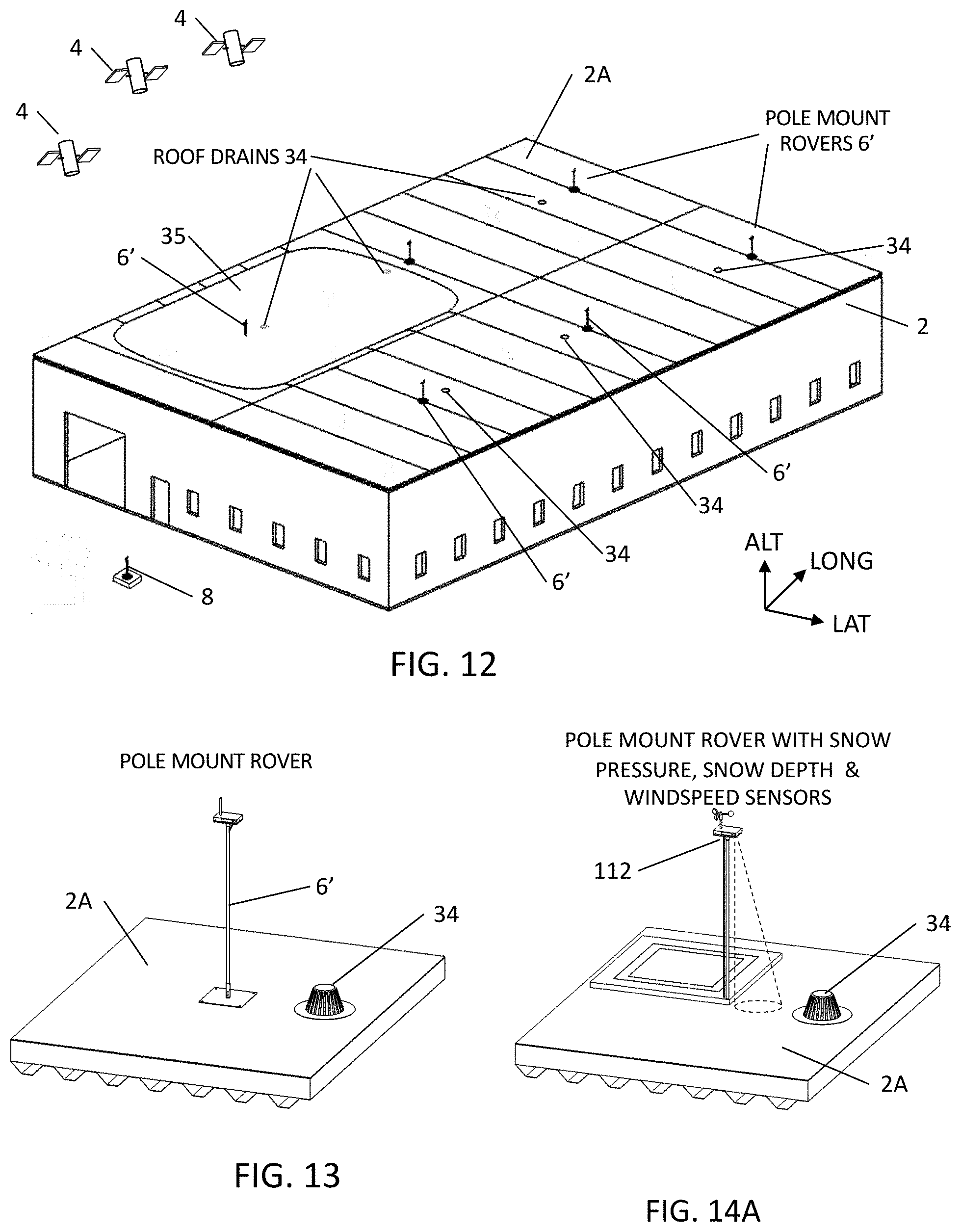 Patent US11782167 Figure 16 – Methods of and systems, networks and devices for remotely detecting and monitoring the displacement, deflection and/or distortion of stationary and mobile systems using GNSS-based technologies