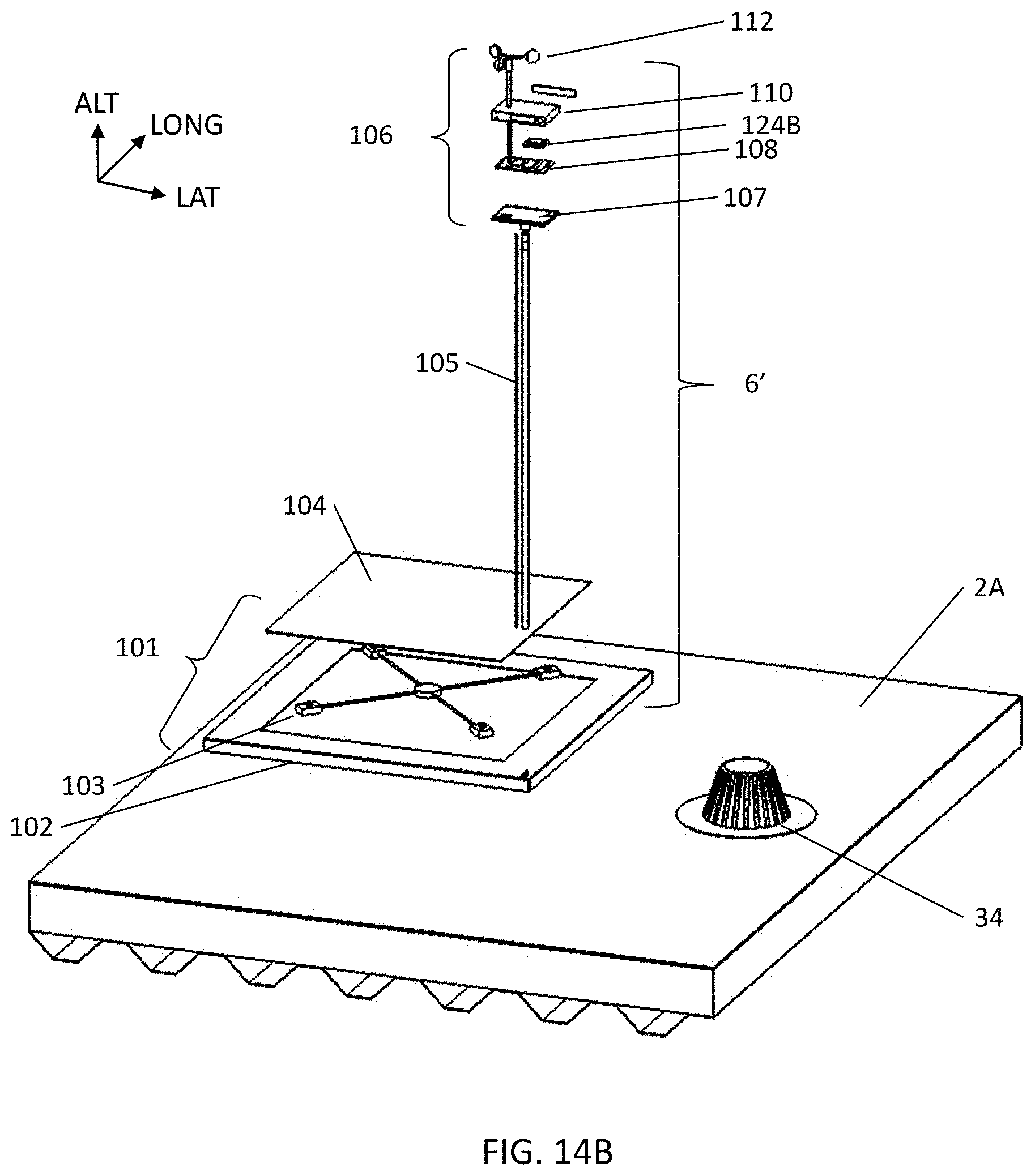 Patent US11782167 Figure 17 – Methods of and systems, networks and devices for remotely detecting and monitoring the displacement, deflection and/or distortion of stationary and mobile systems using GNSS-based technologies