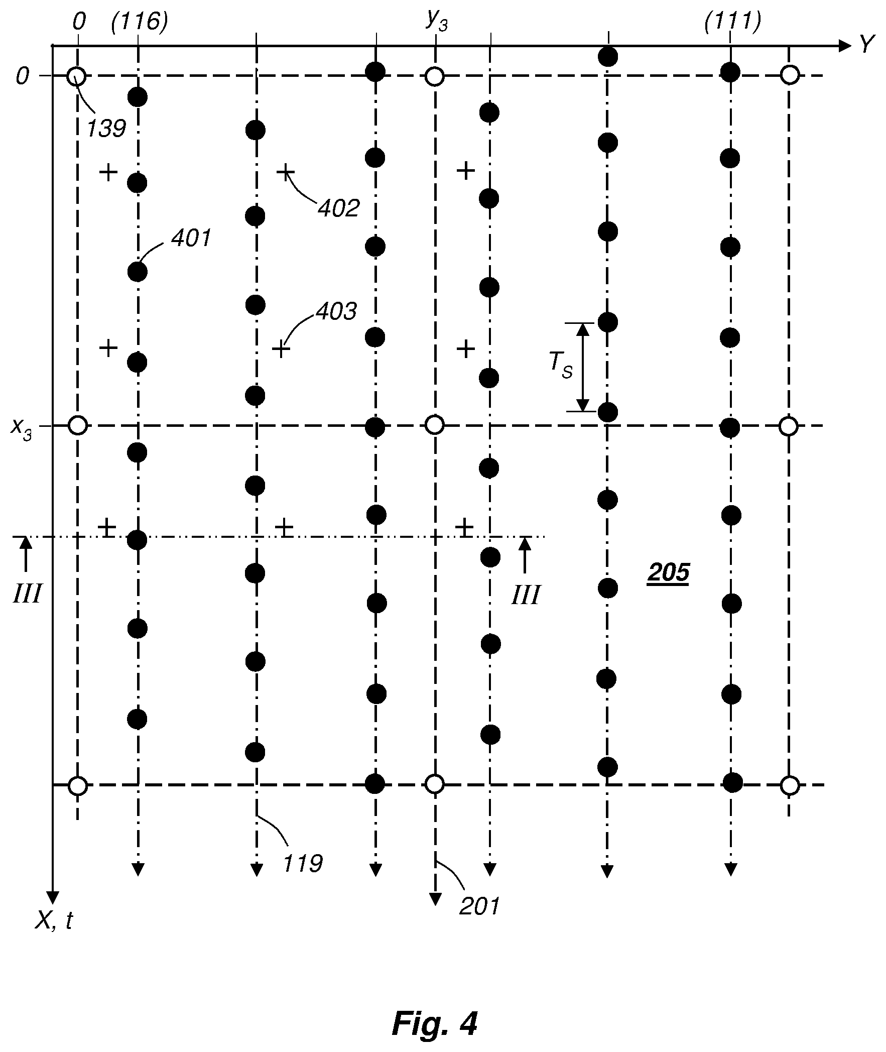 Patent US11782178 Figure 3 – Hybrid seismic acquisition with wide-towed