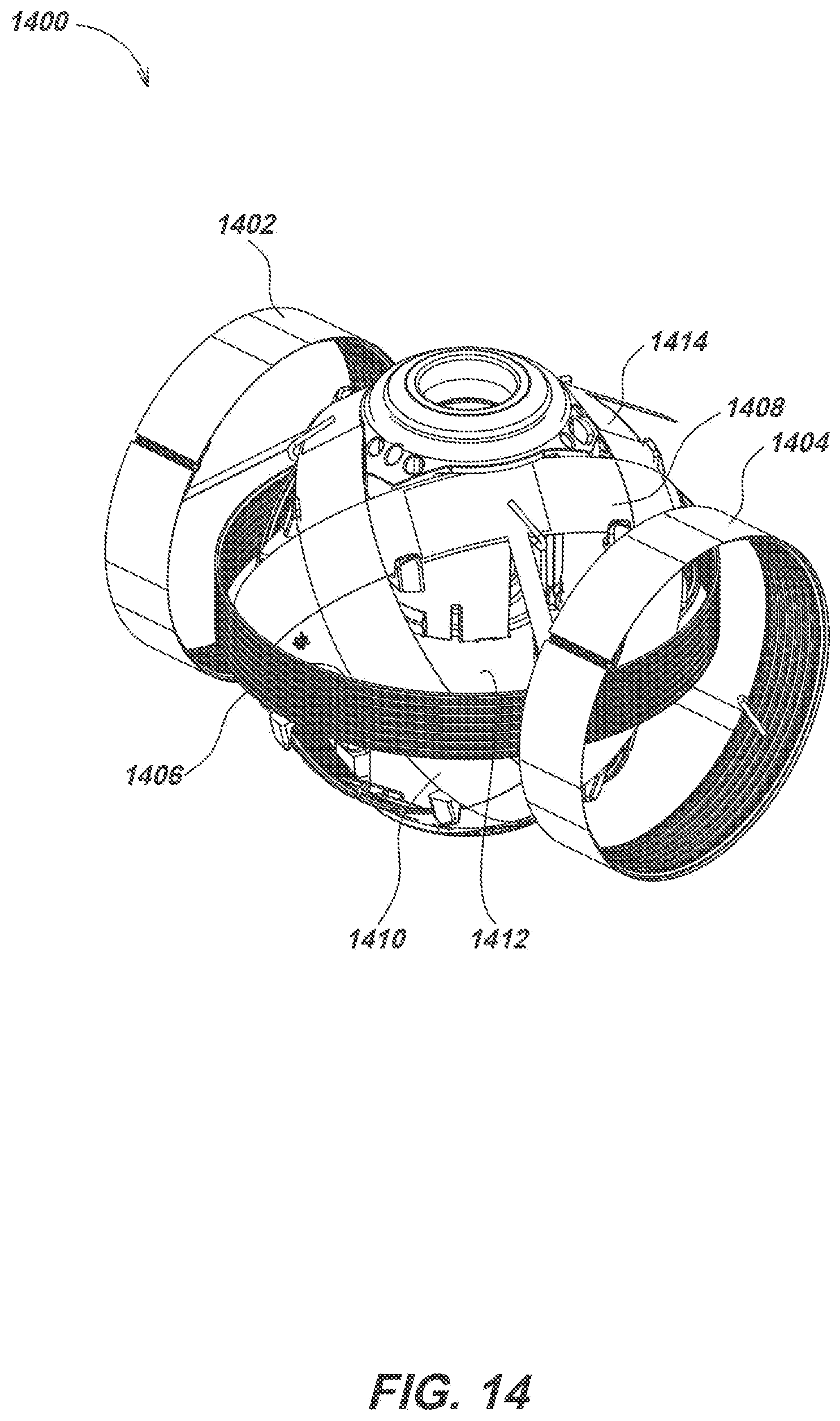 Patent US11782179 Figure 14 – Buried object locator with dodecahedral antenna configuration apparatus and methods