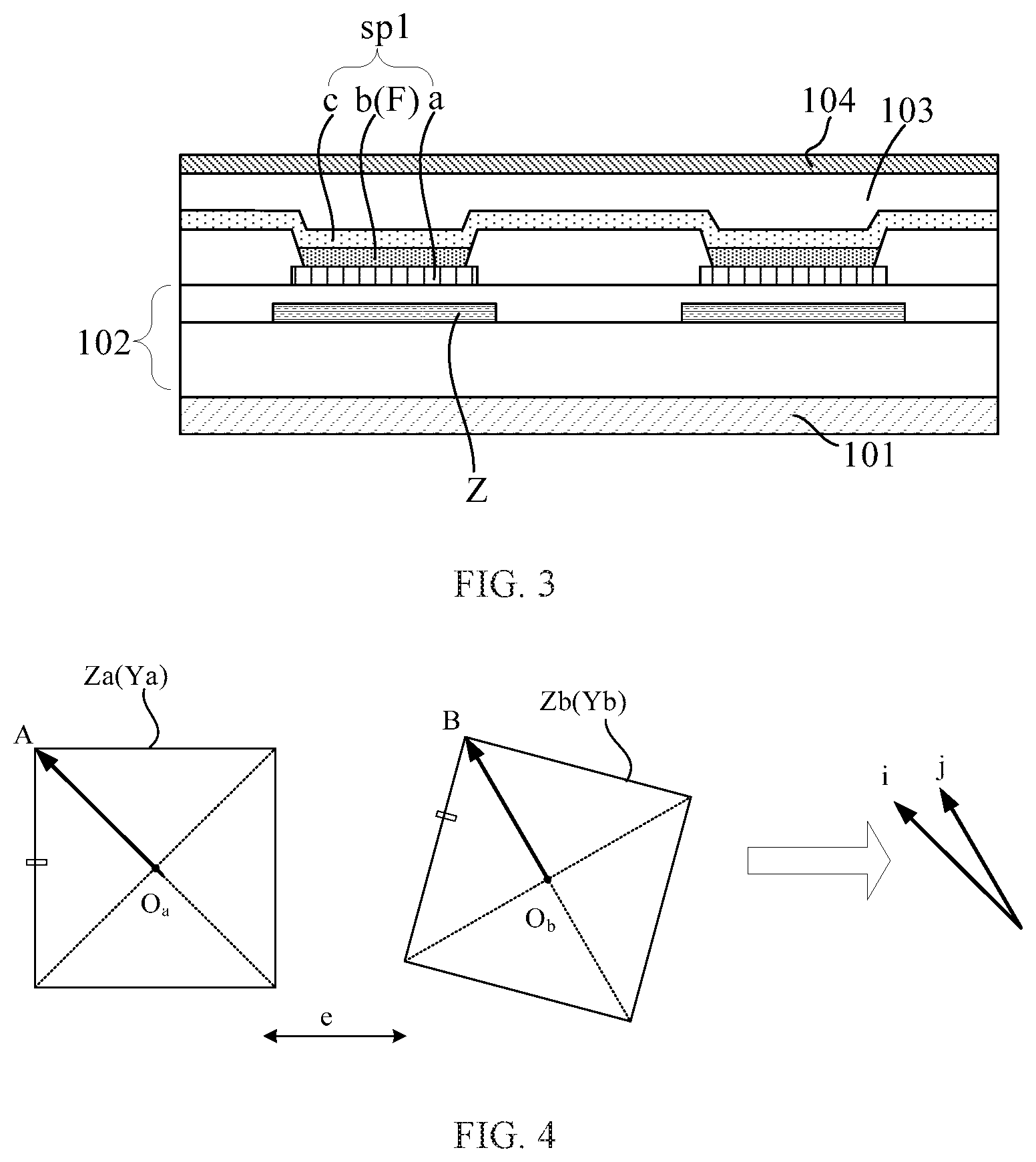 Patent US11782189 Figure 2 – Display panel and display device