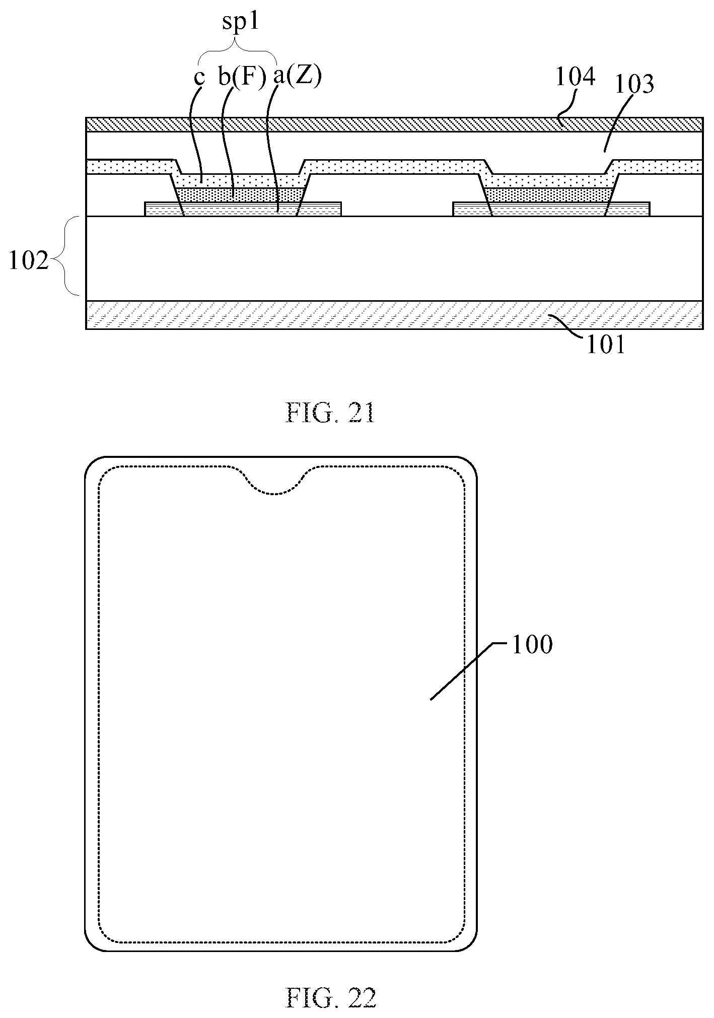 Patent US11782189 Figure 11 – Display panel and display device