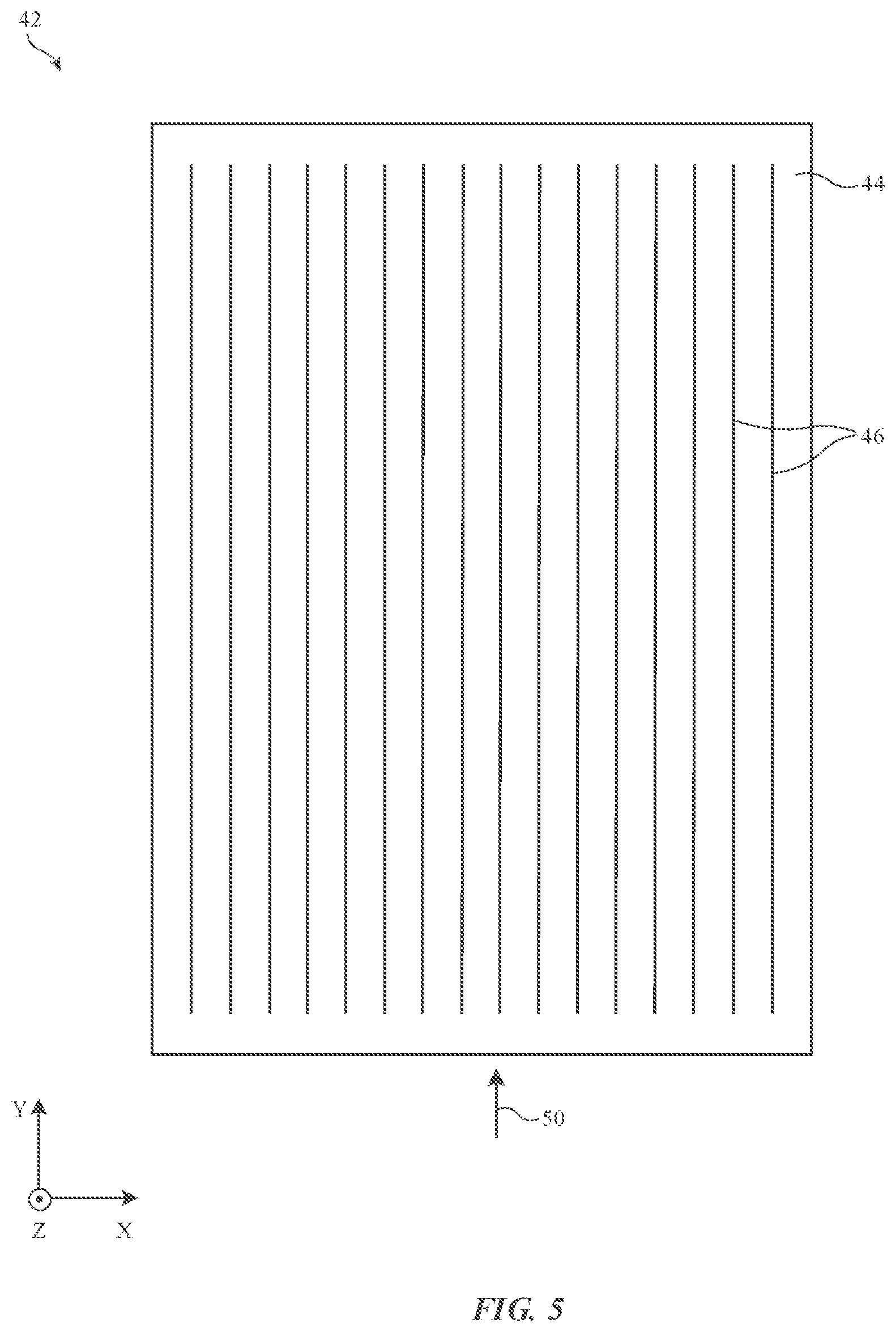 Patent US11782190 Figure 5 – Optical film arrangements for electronic device displays