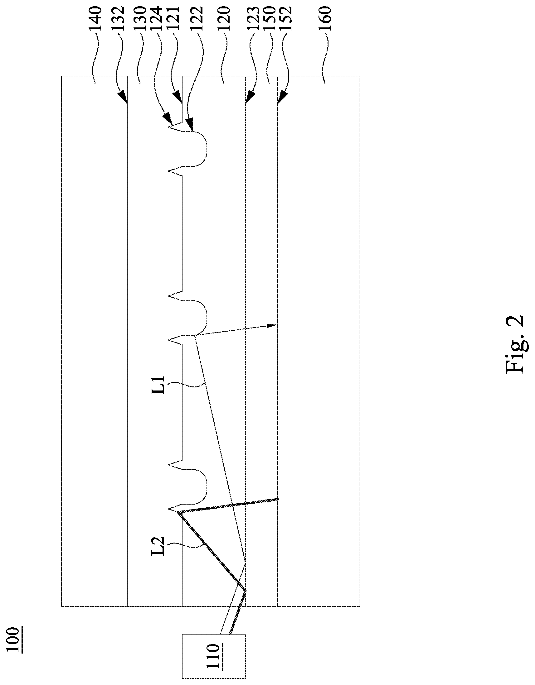 Patent US11782203 Figure 2 – Display device