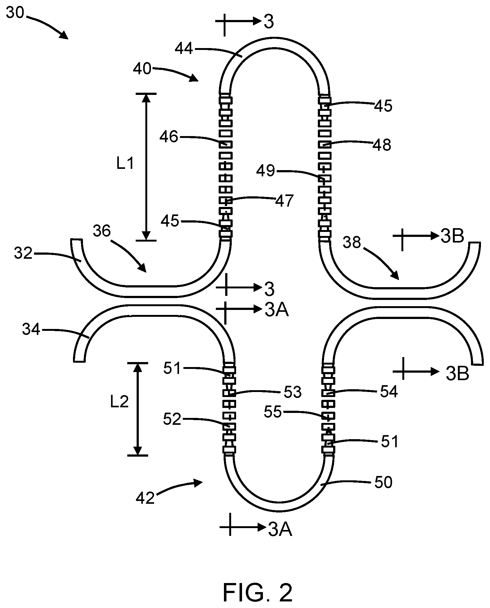 Patent US11782208 Figure 2 – Wavelength-division-multiplexing filter stages with segmented wavelength splitters