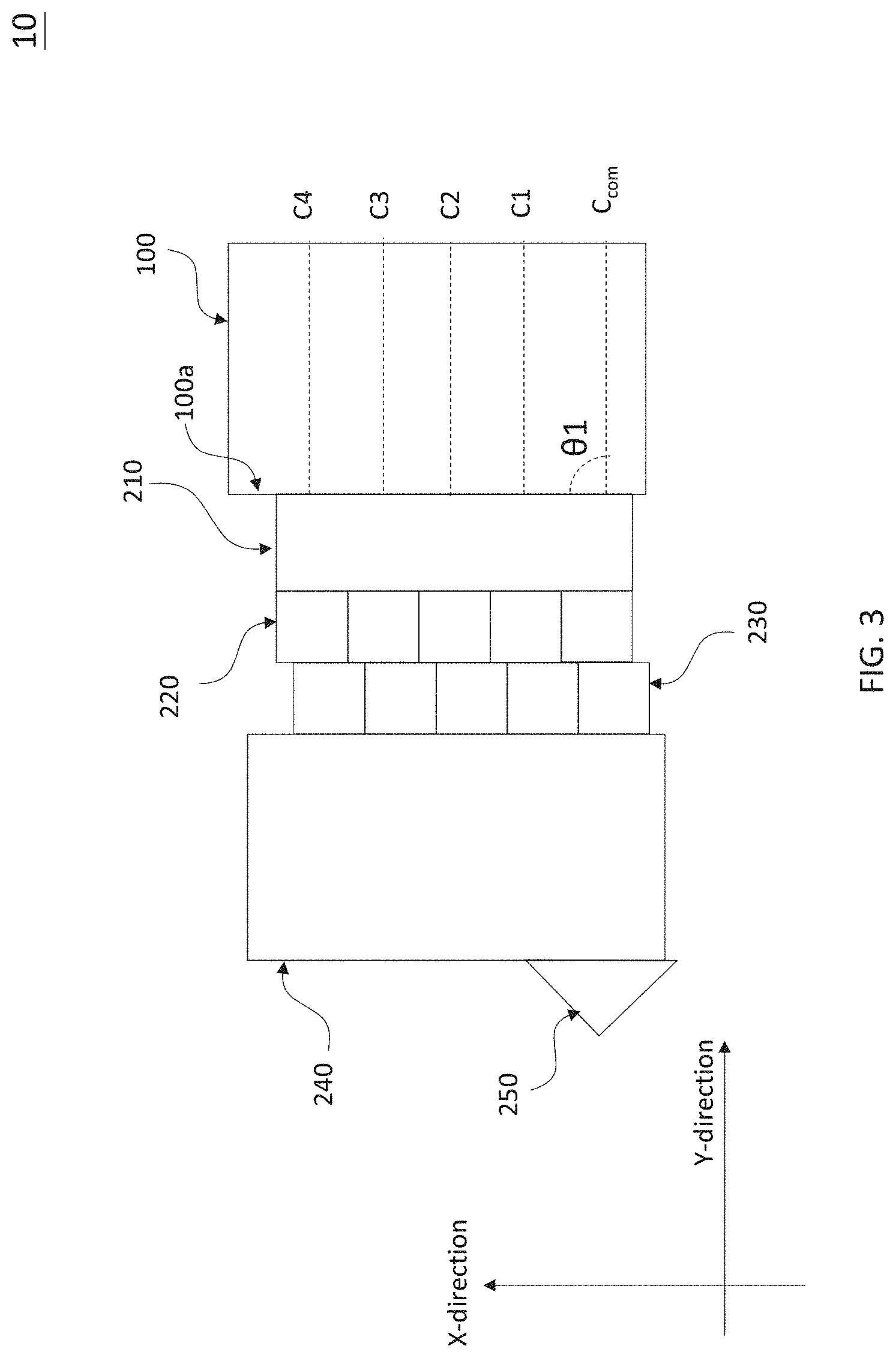 Patent US11782215 Figure 3 – Optical device