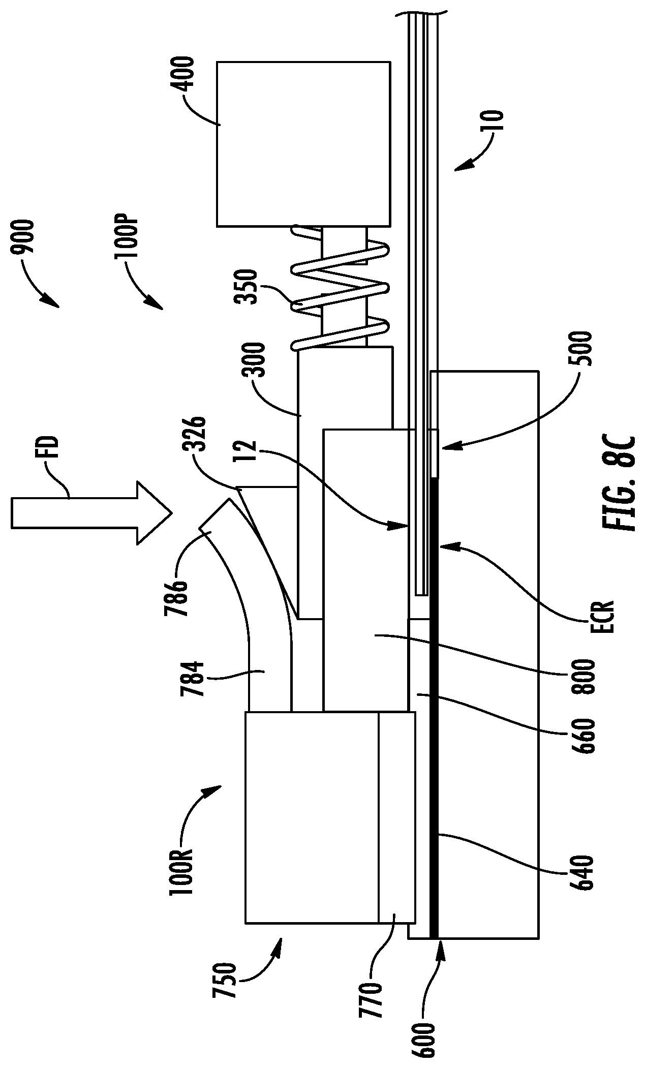 Patent US11782218 Figure 11 – Alignment ferrule assemblies and connectors for evanescent optical couplers and evanescent optical couplers using same
