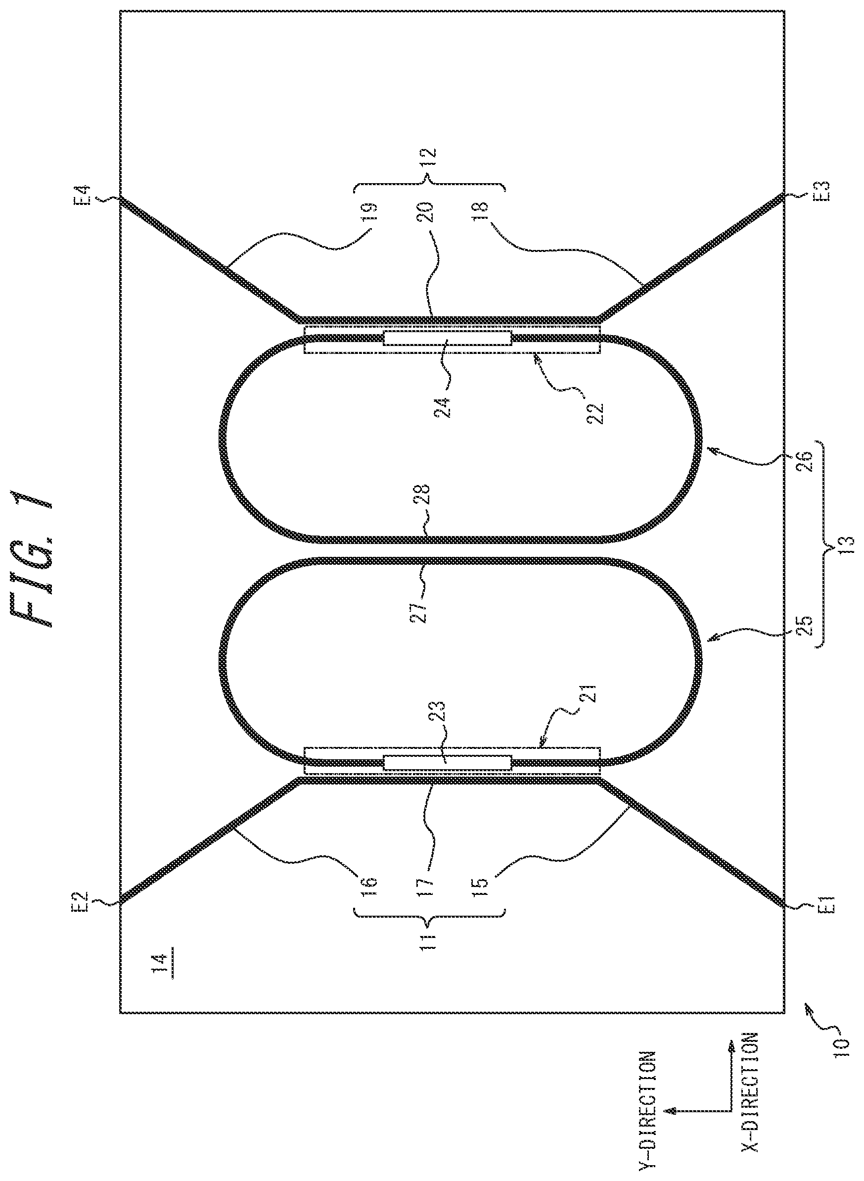 Patent US11782219 Figure 1 – Optical switch