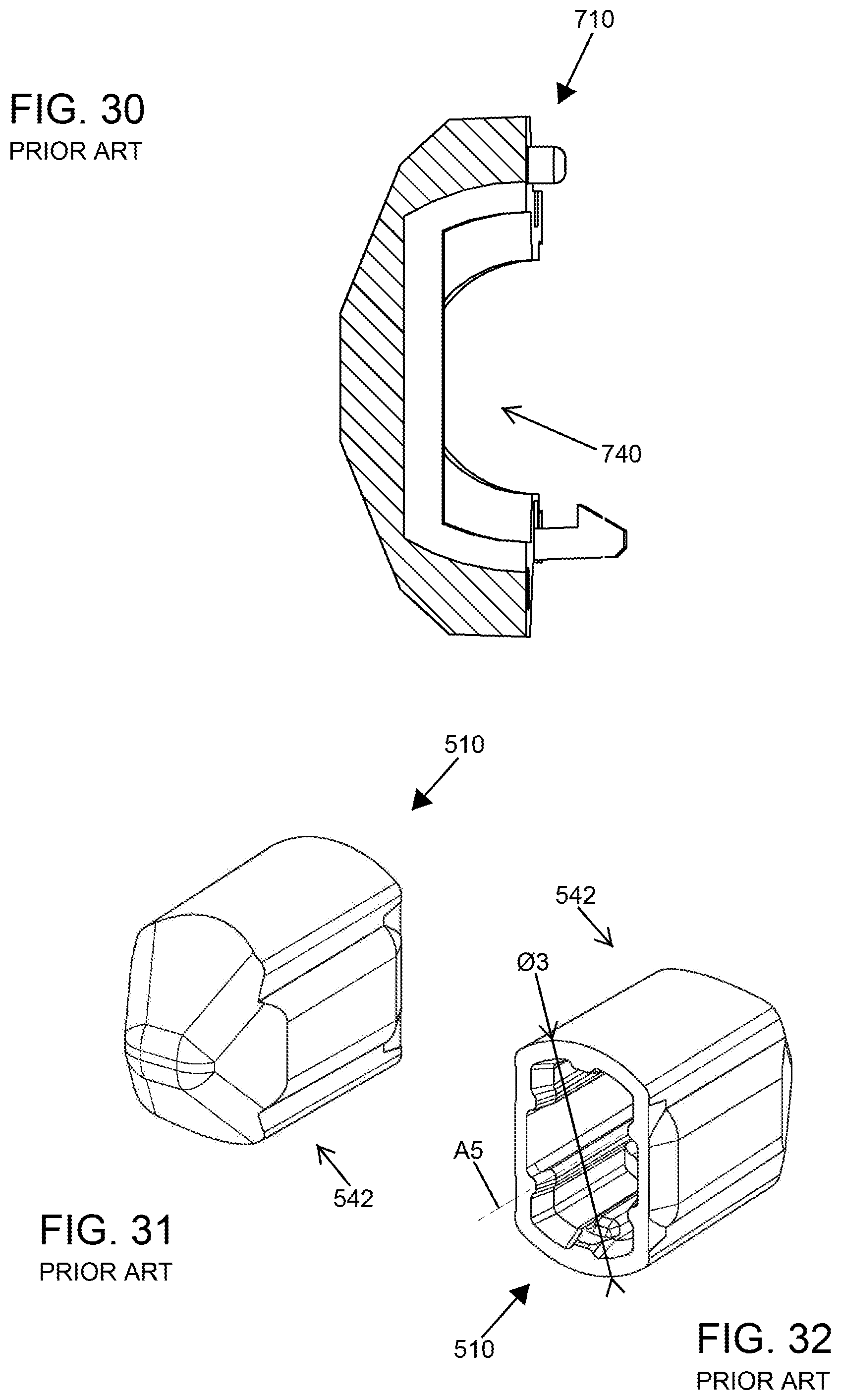 Patent US11782221 Figure 19 – Snap-on dust cap for fiber optic connector