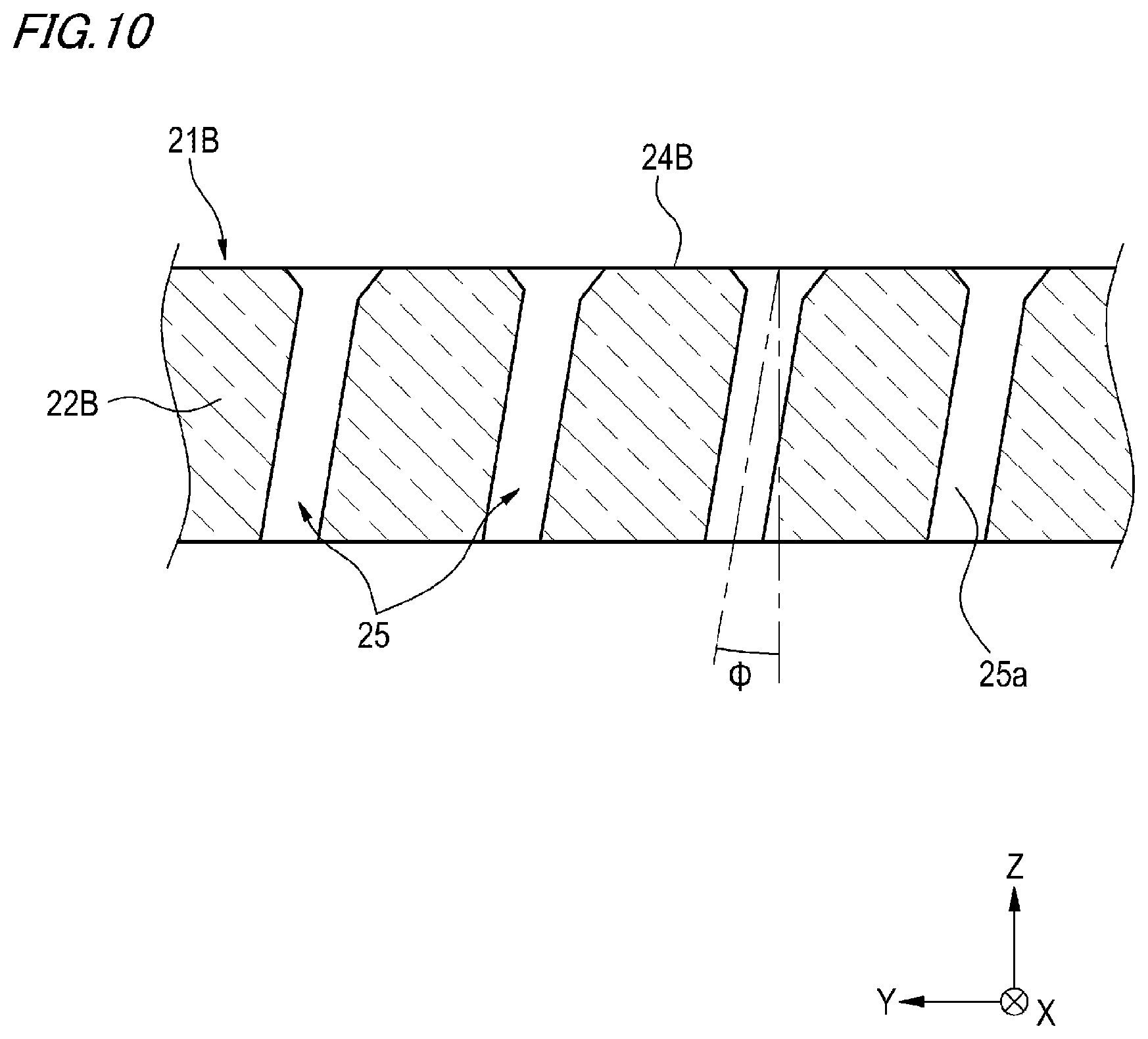 Patent US11782222 Figure 9 – Optical fiber connection component and optical fiber connection structure