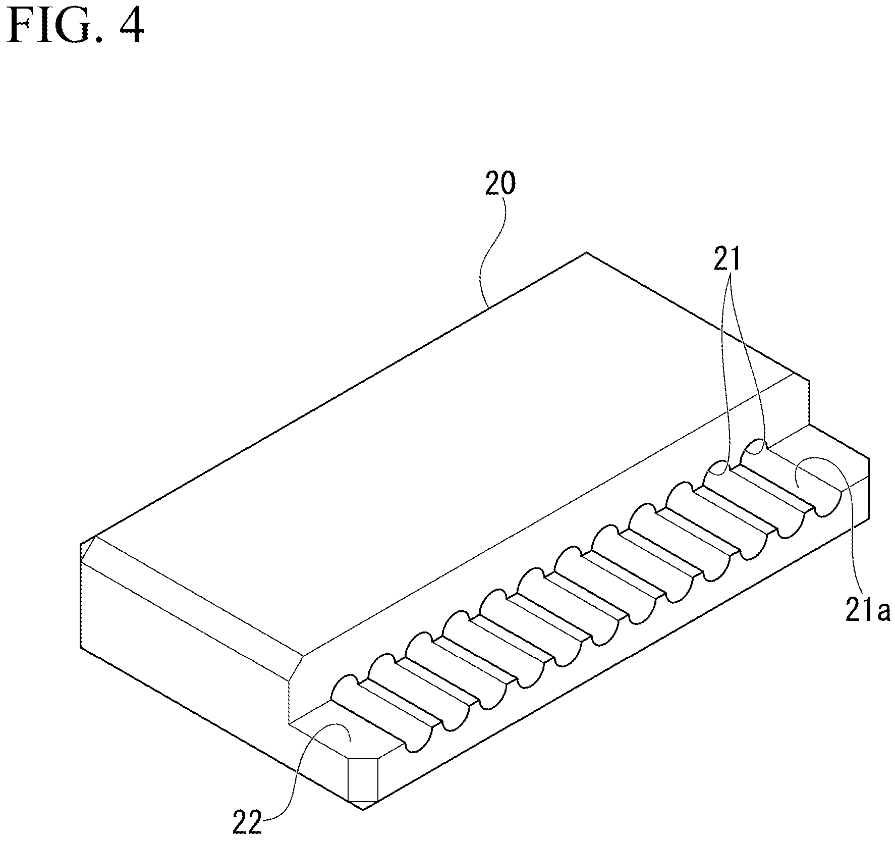 Patent US11782223 Figure 4 – Optical connector