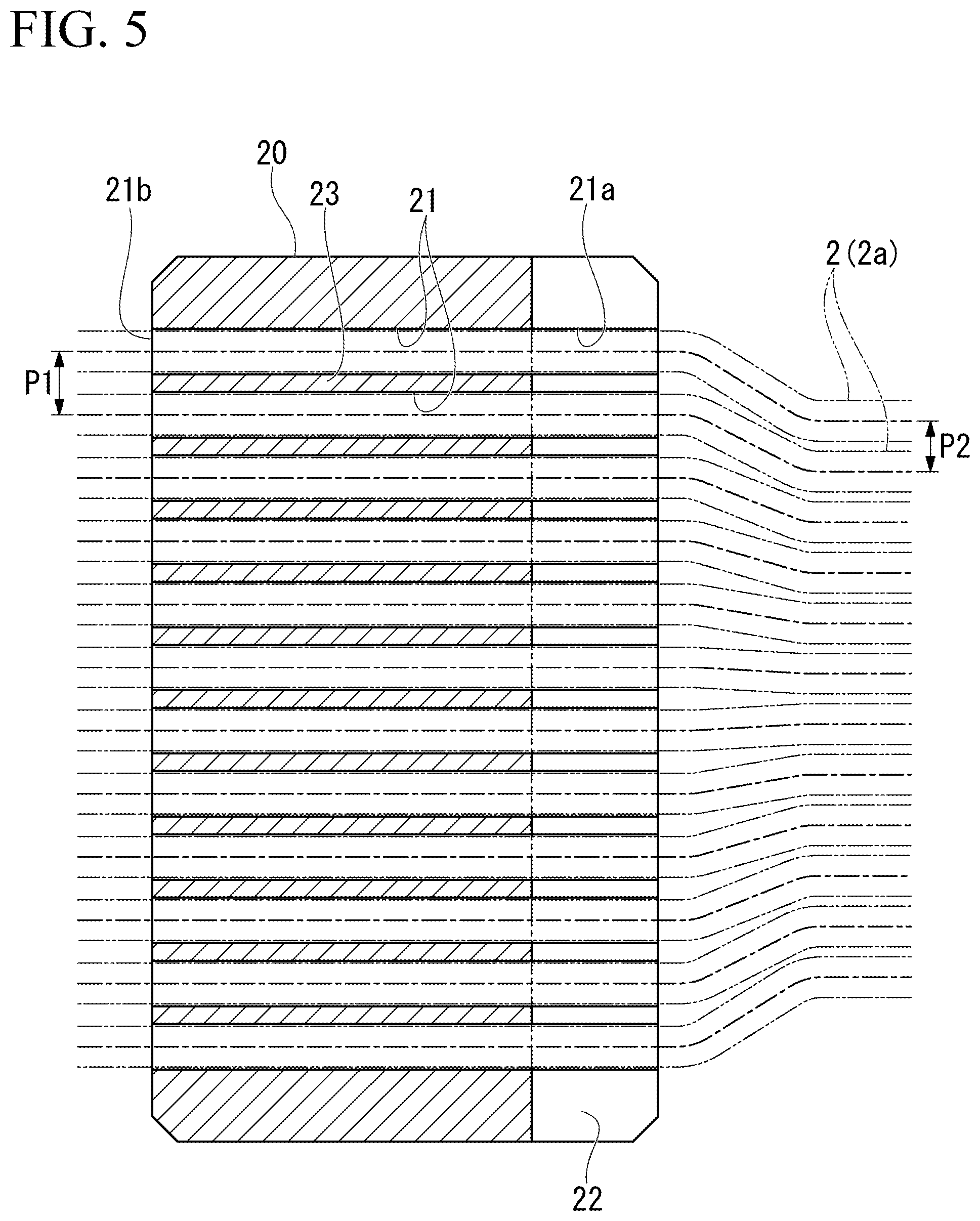 Patent US11782223 Figure 5 – Optical connector