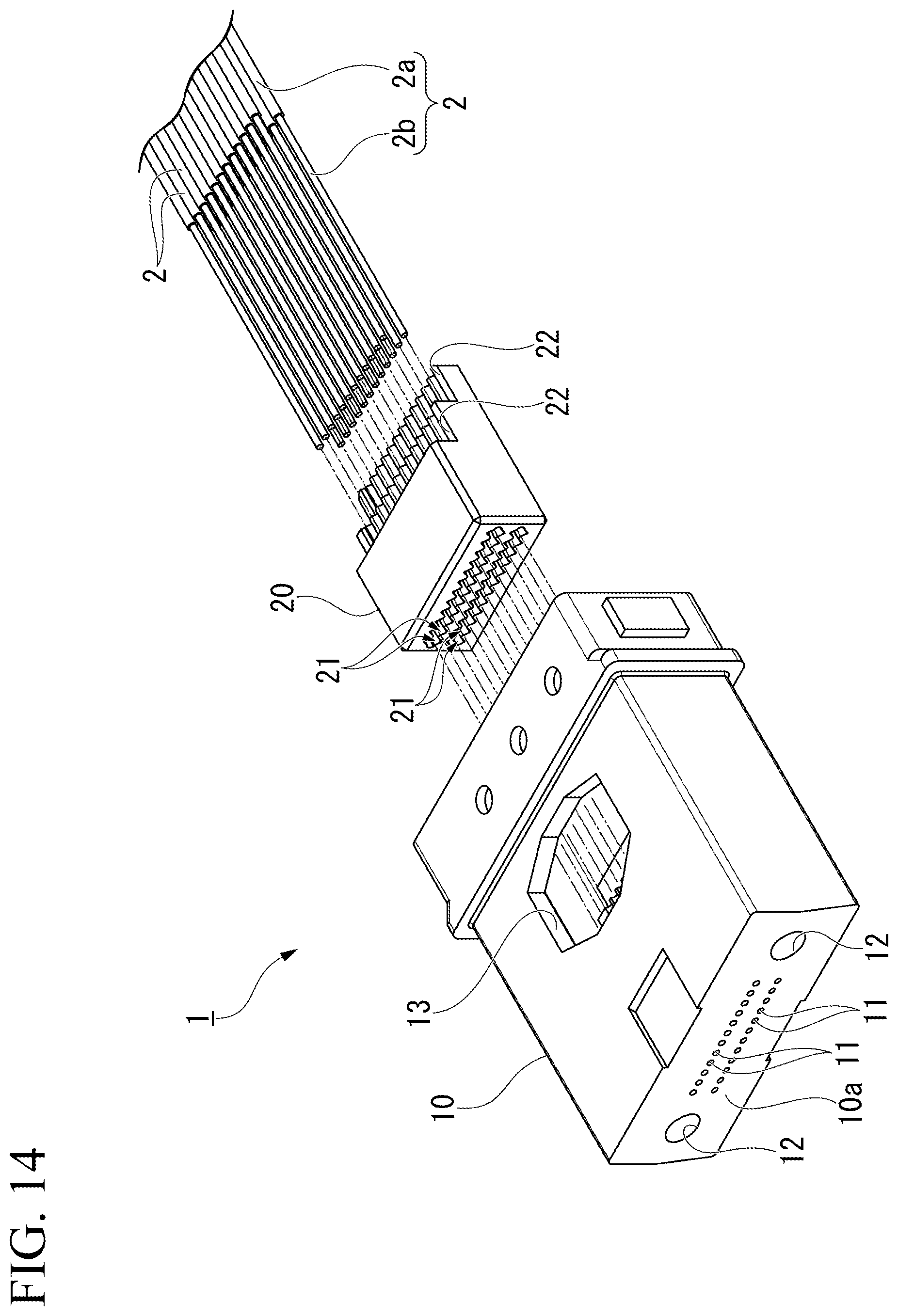Patent US11782223 Figure 11 – Optical connector