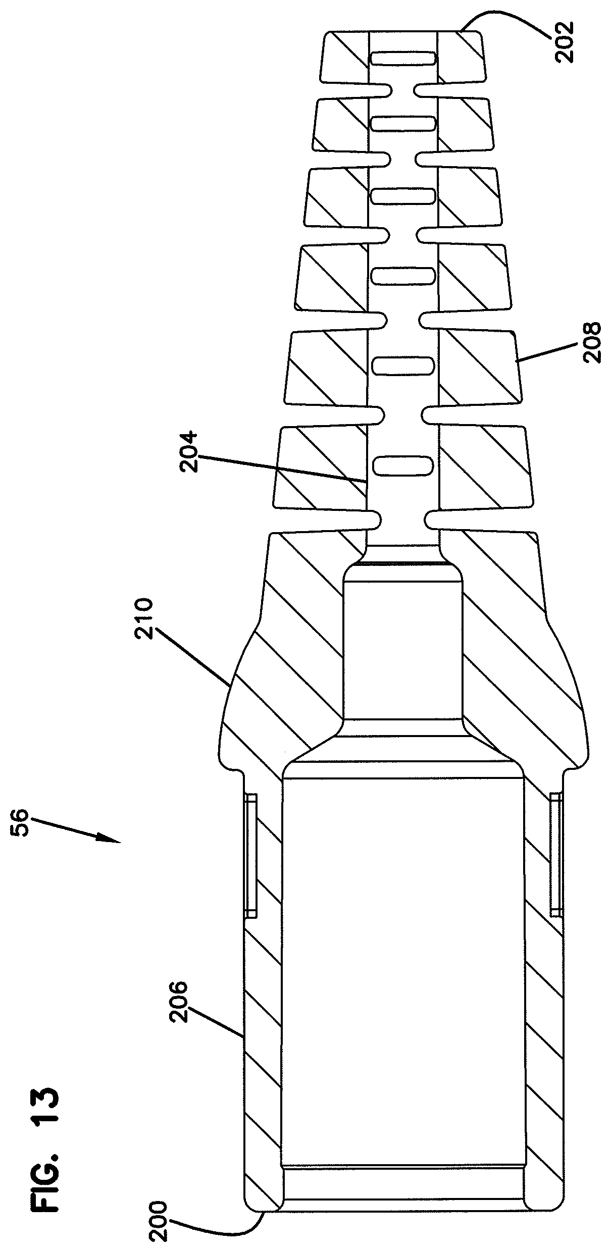 Patent US11782224 Figure 11 – Fiber optic connector