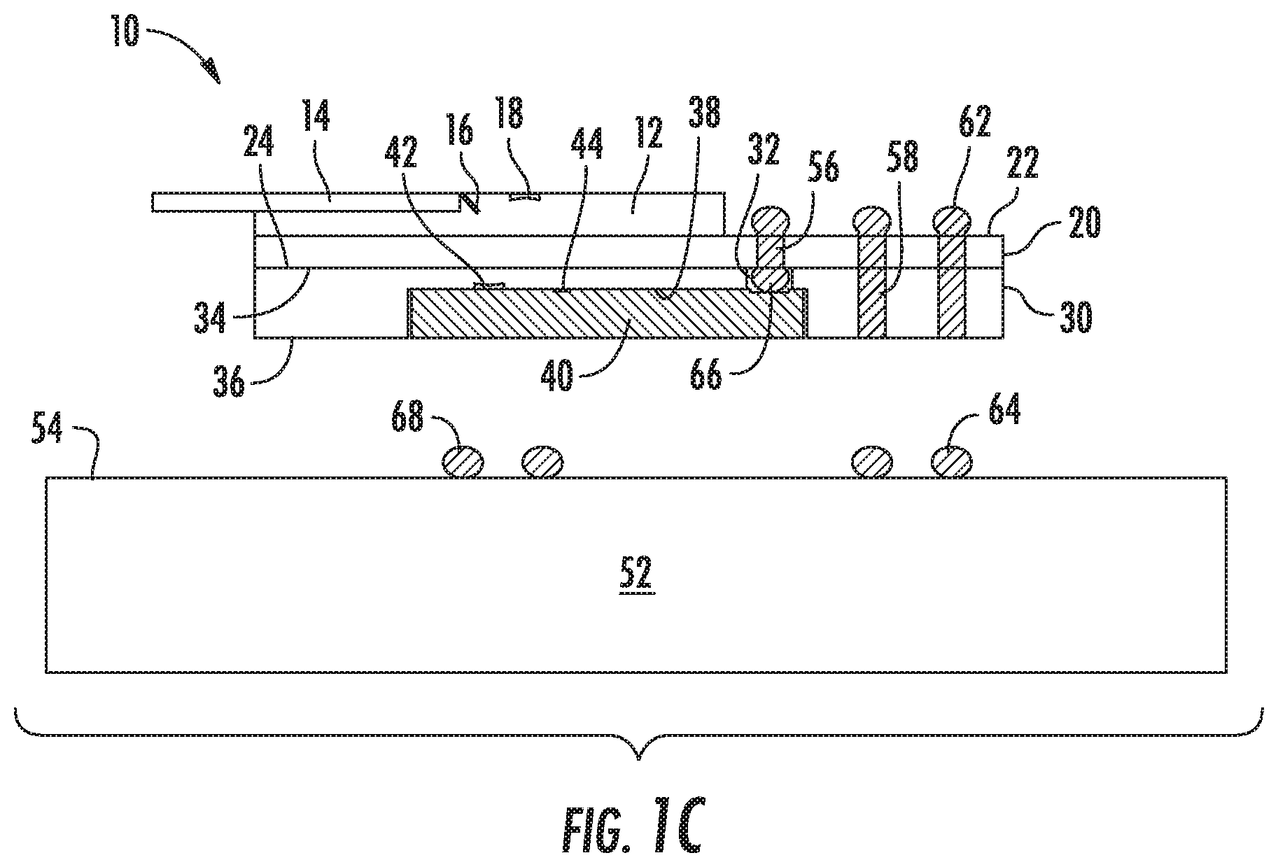 Patent US11782225 Figure 2 – Multi-fiber interface apparatus for photonic integrated circuit