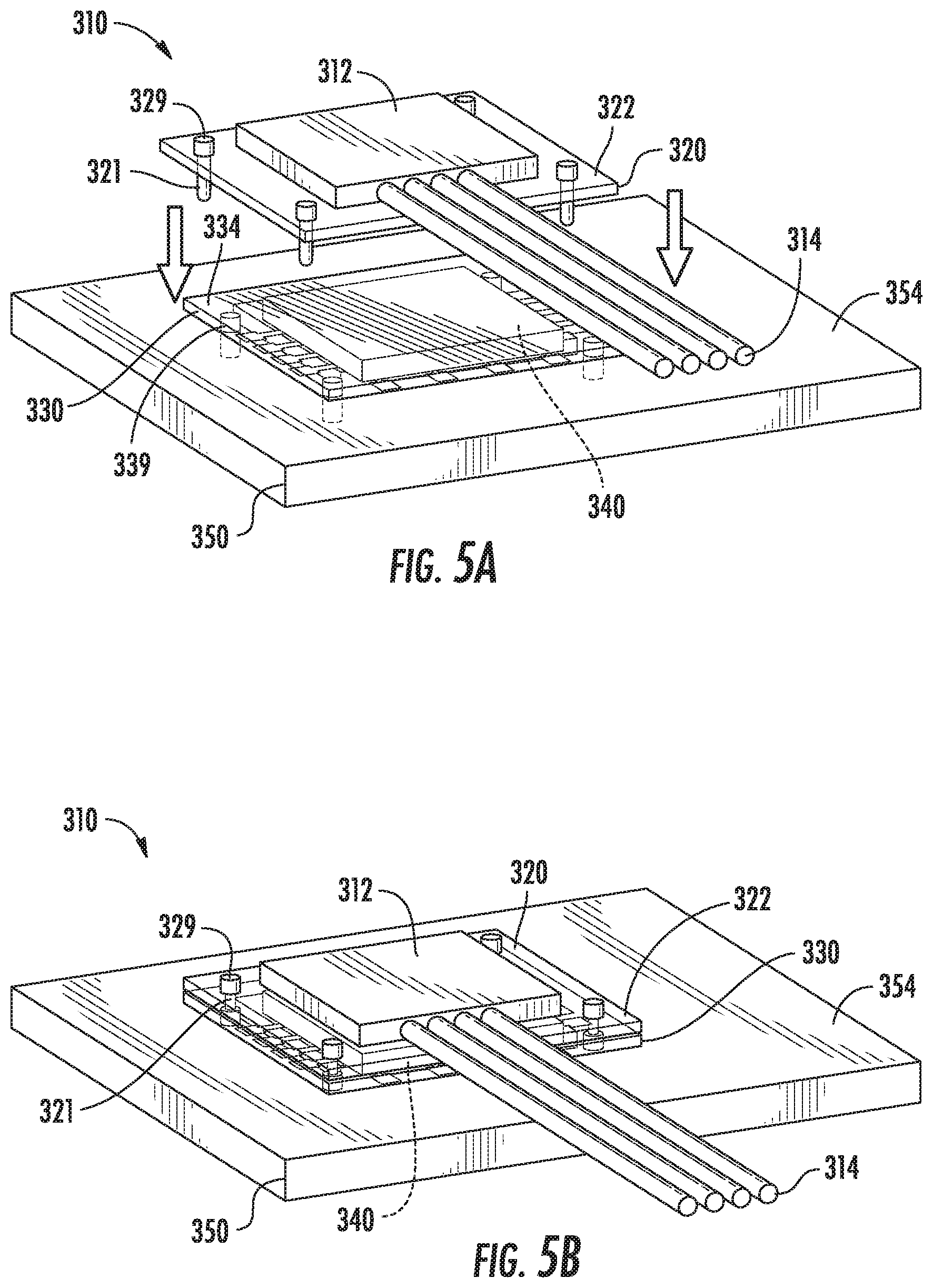 Patent US11782225 Figure 7 – Multi-fiber interface apparatus for photonic integrated circuit