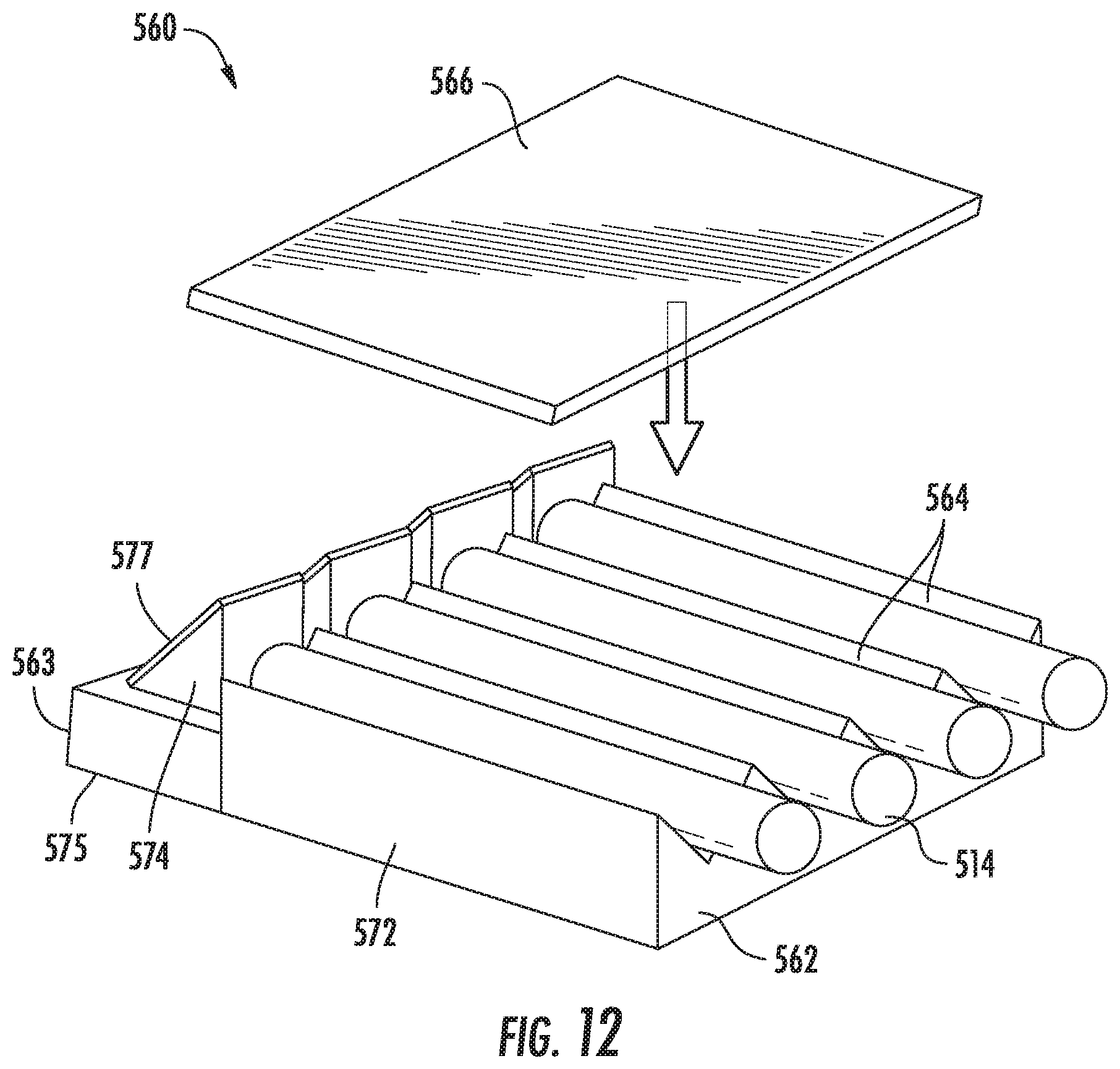 Patent US11782225 Figure 15 – Multi-fiber interface apparatus for photonic integrated circuit