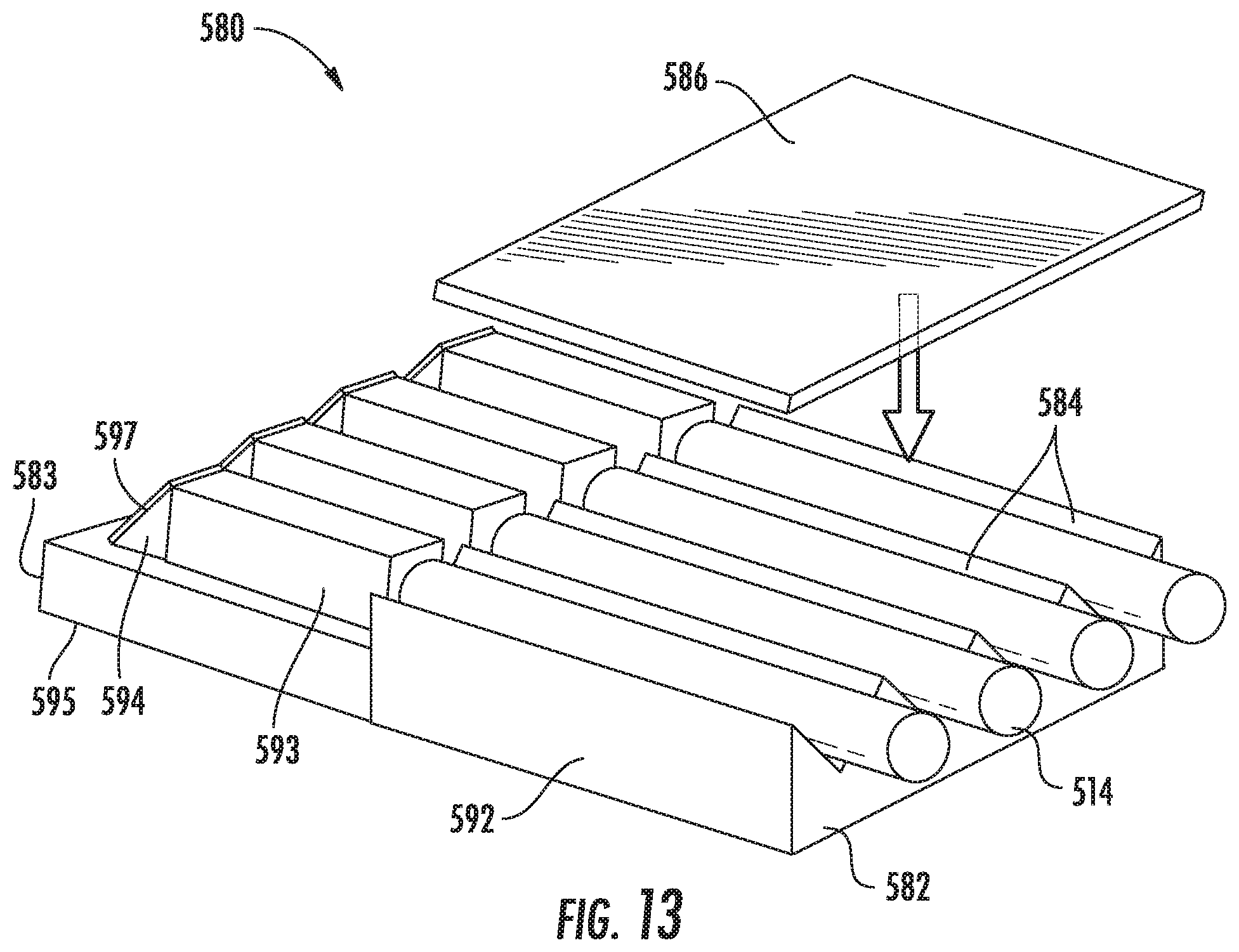 Patent US11782225 Figure 16 – Multi-fiber interface apparatus for photonic integrated circuit