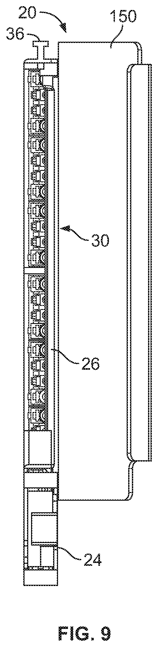 Patent US11782230 Figure 9 – Fiber optic connection cassette