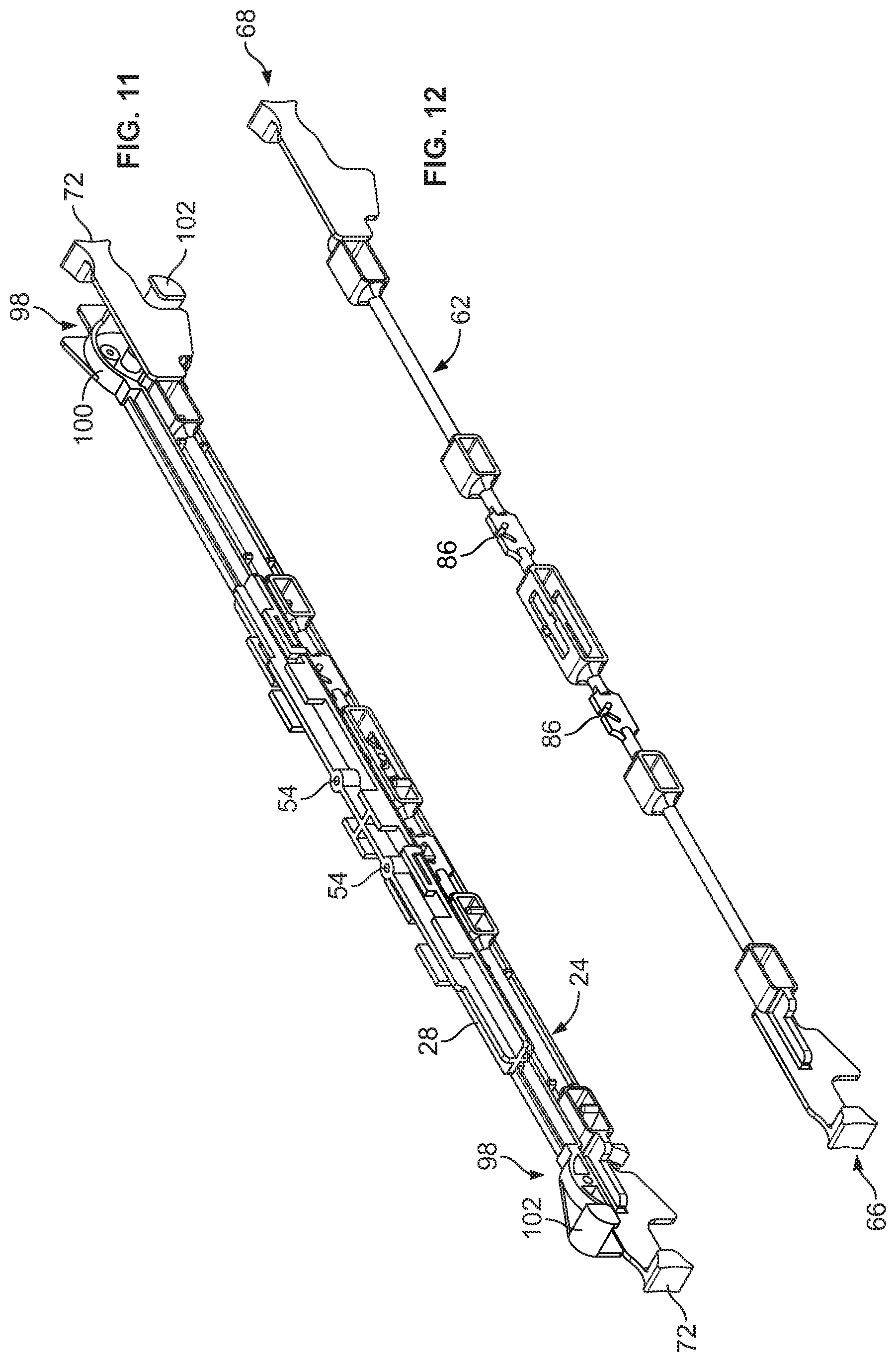 Patent US11782230 Figure 11 – Fiber optic connection cassette