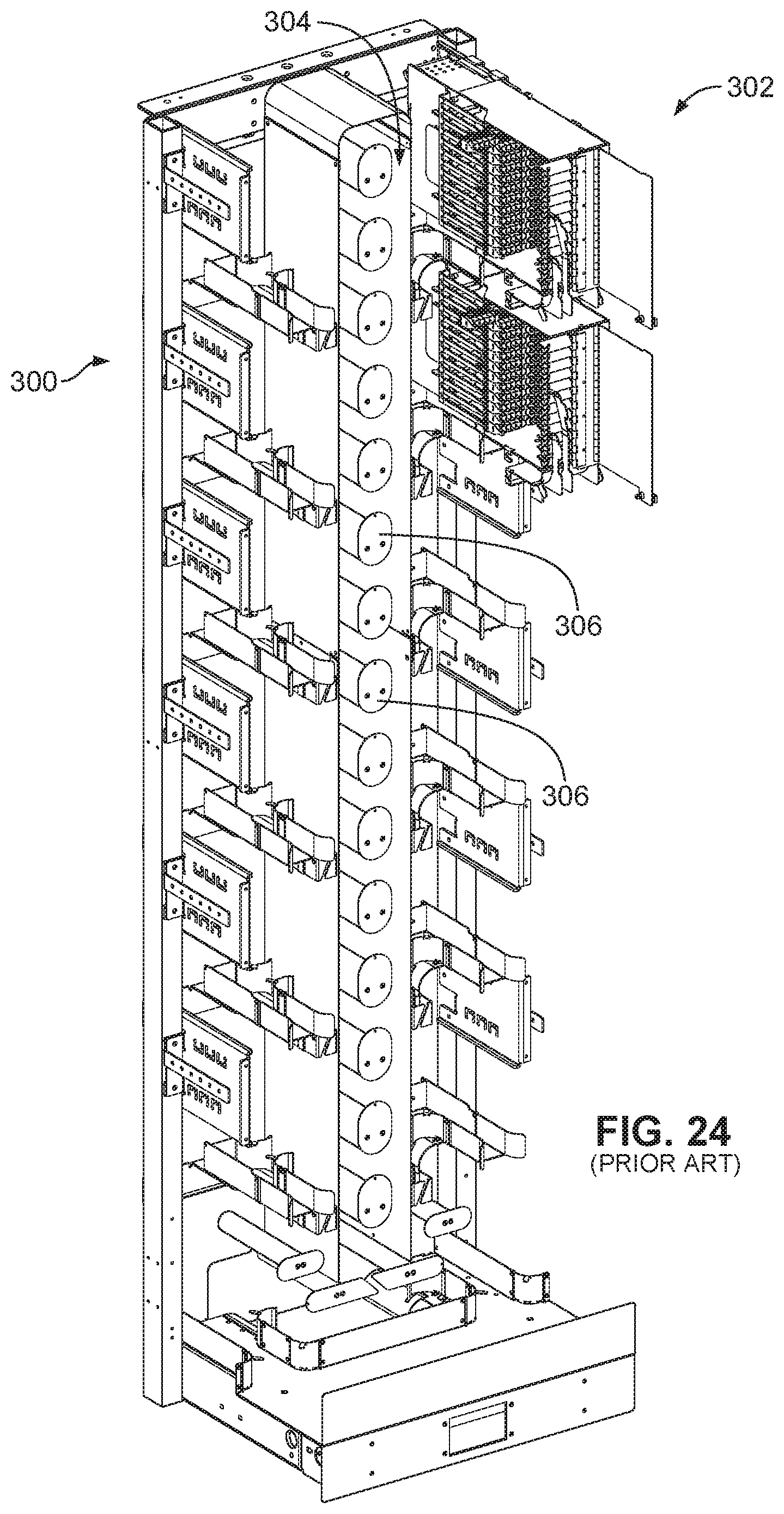 Patent US11782230 Figure 17 – Fiber optic connection cassette