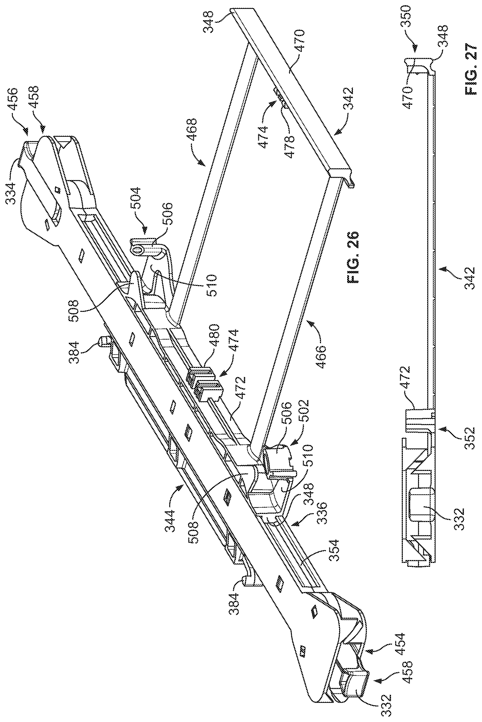 Patent US11782230 Figure 19 – Fiber optic connection cassette