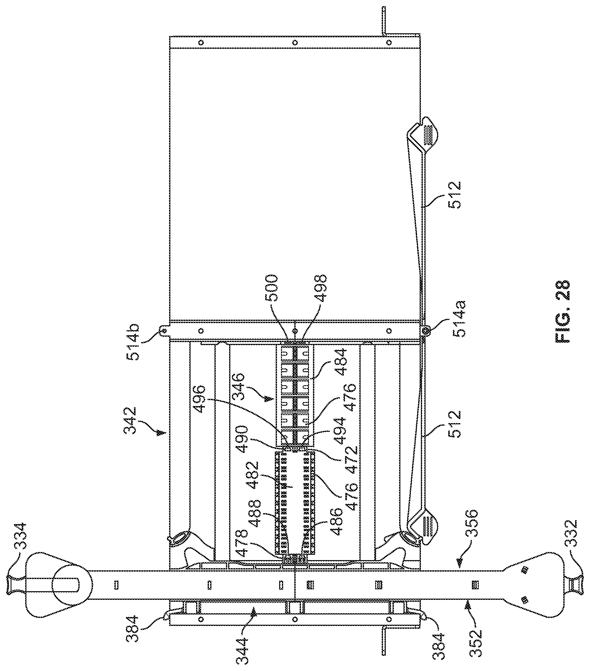 Patent US11782230 Figure 20 – Fiber optic connection cassette
